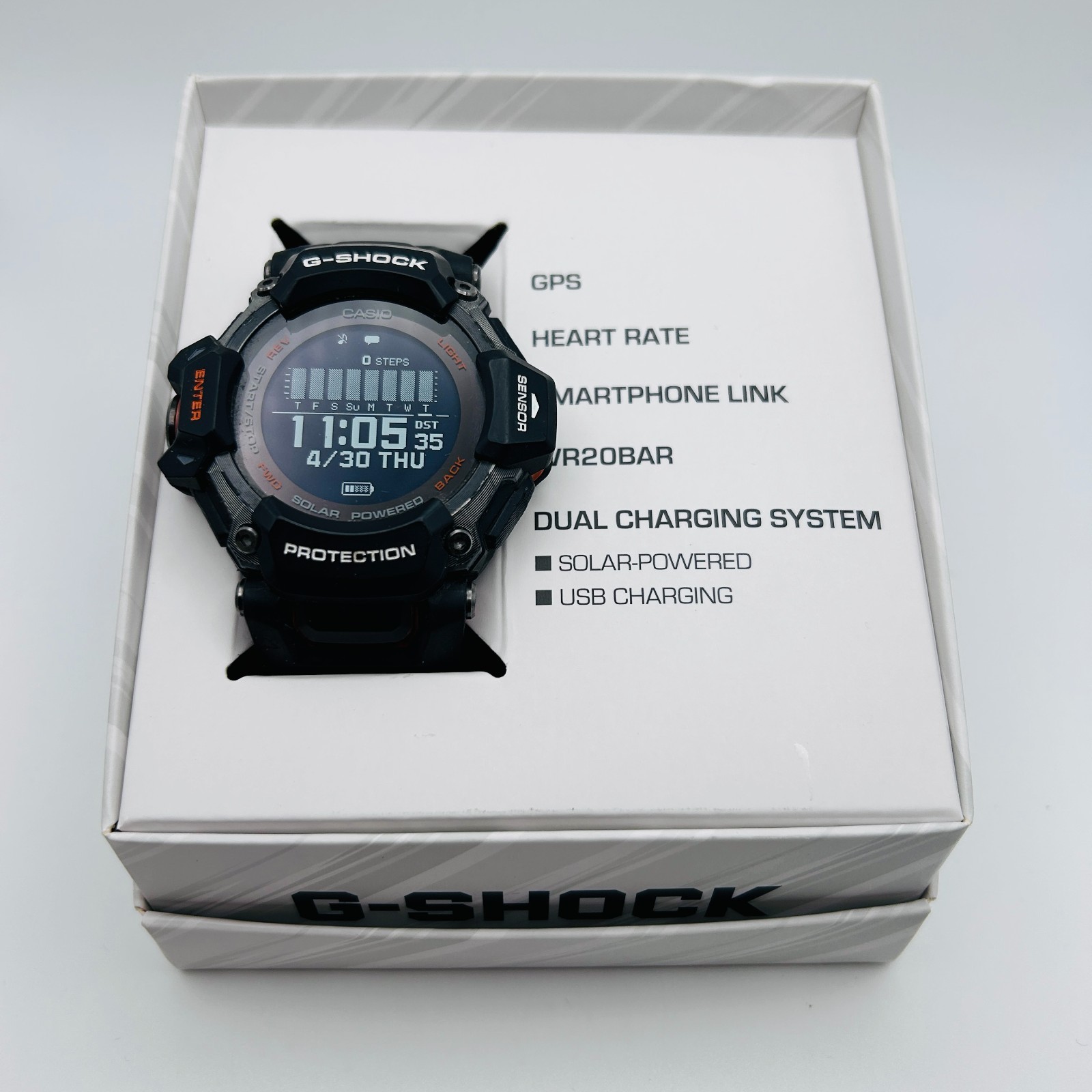 Casio G-Shock Move Multisport Digital Watch GBD-H2000-1ACR Type 3515
