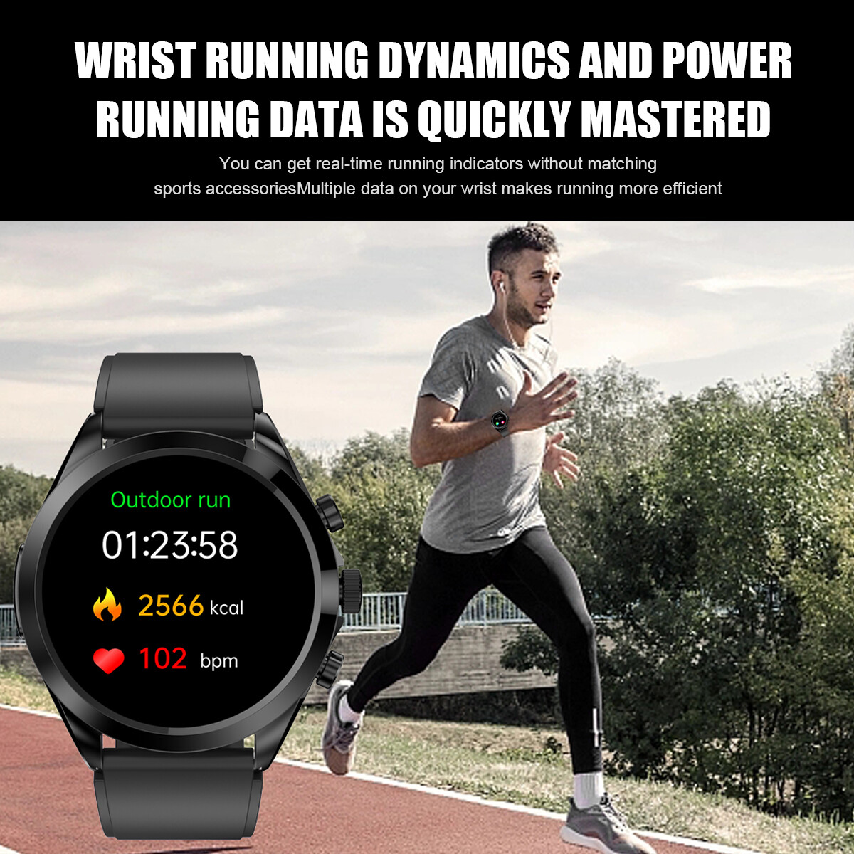 2025 Smart Watch Men Waterproof Smartwatch Bluetooth Call For iPhone Samsung USA