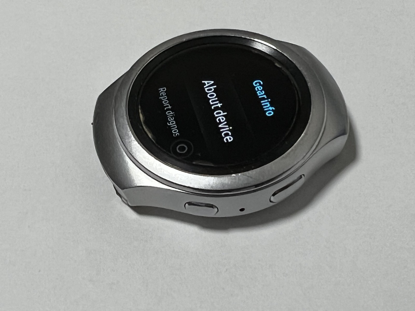 Samsung Gear S2 SM-R720 Smart Watch 42mm Silver – NO BANDS