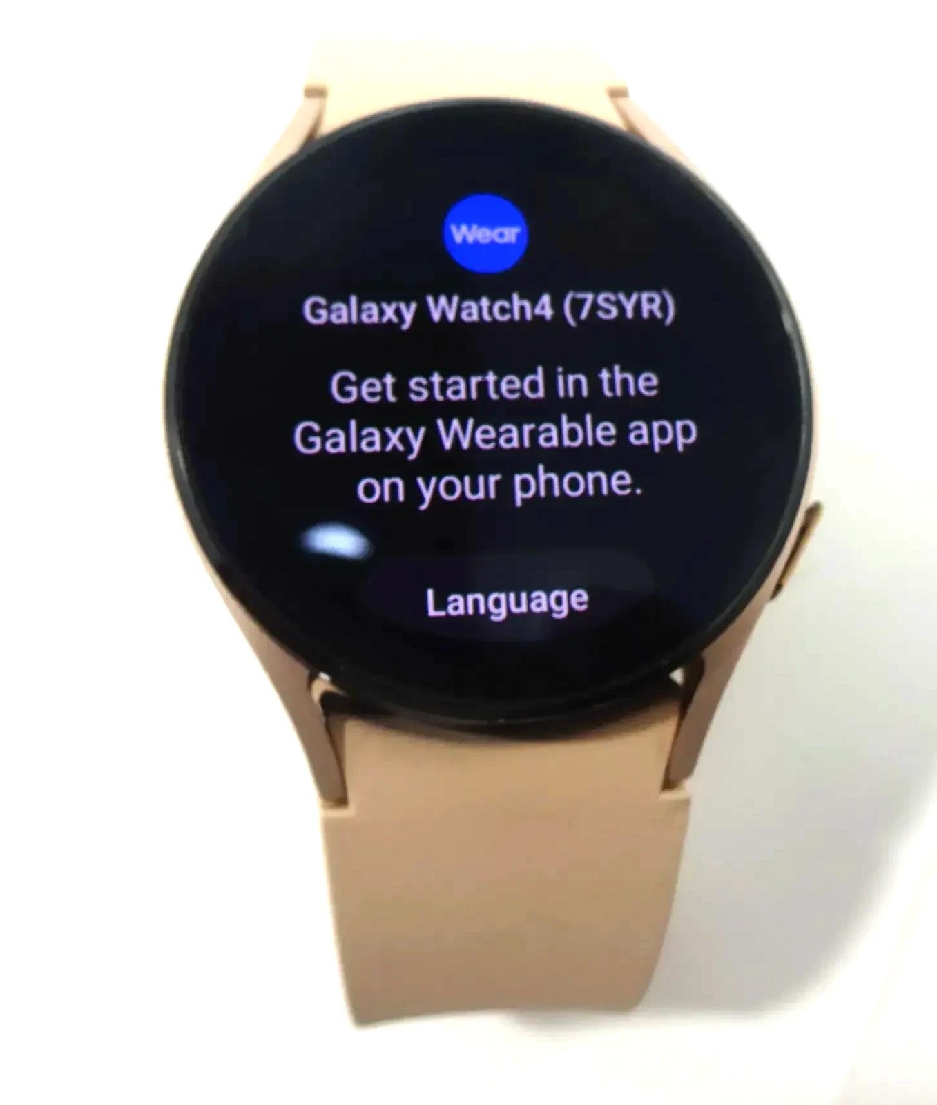 Samsung Galaxy Watch 4 SM-R865U 40mm Aluminum Case – Rose Gold