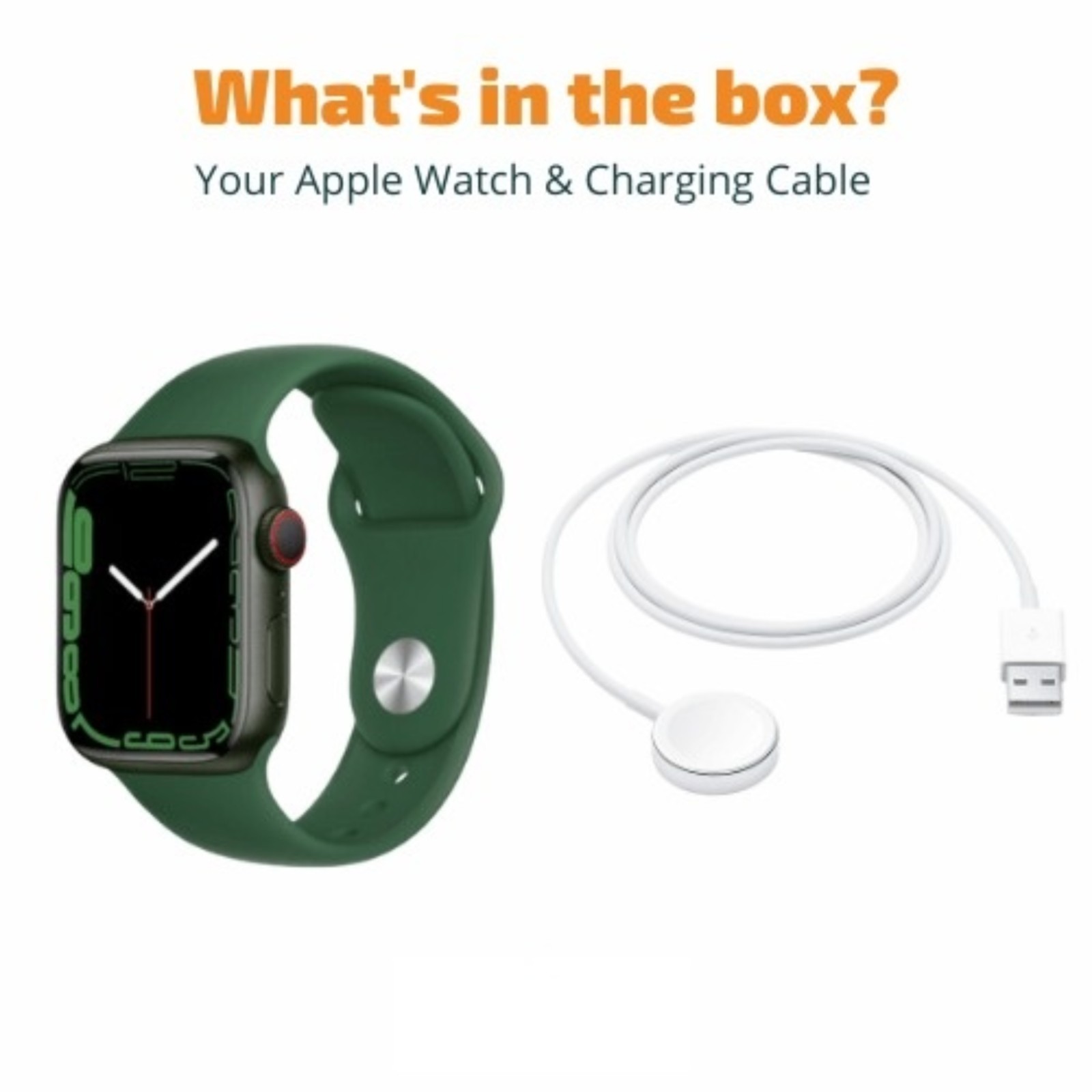 Apple Watch Series 7 41mm 45mm Wi-Fi + GPS + Cellular Smartwatch – All Colors