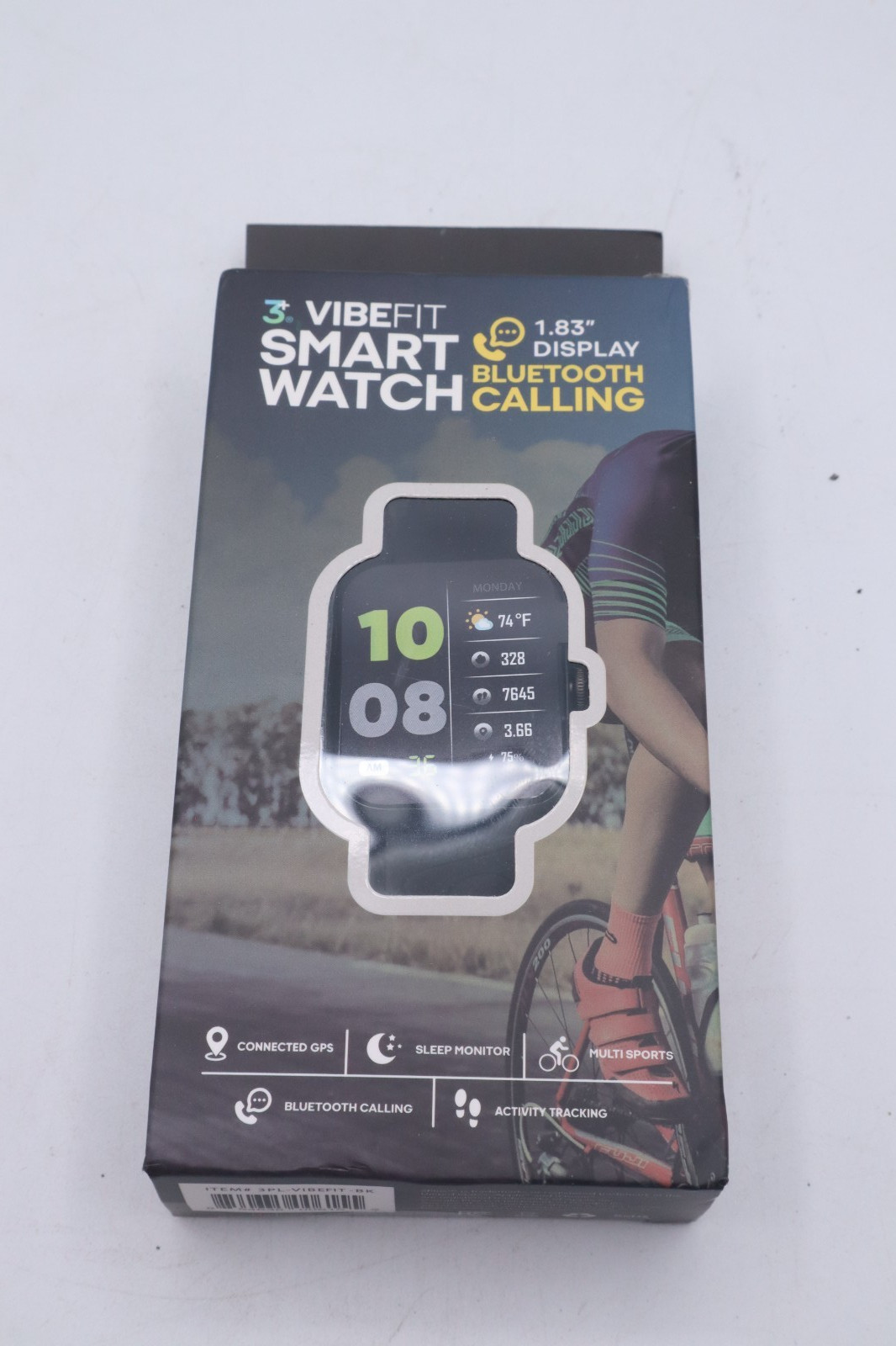3Plus Vibe Fit Smartwatch with Bluetooth Calling/ 1.83″ Display/ 50+ Workout Mod