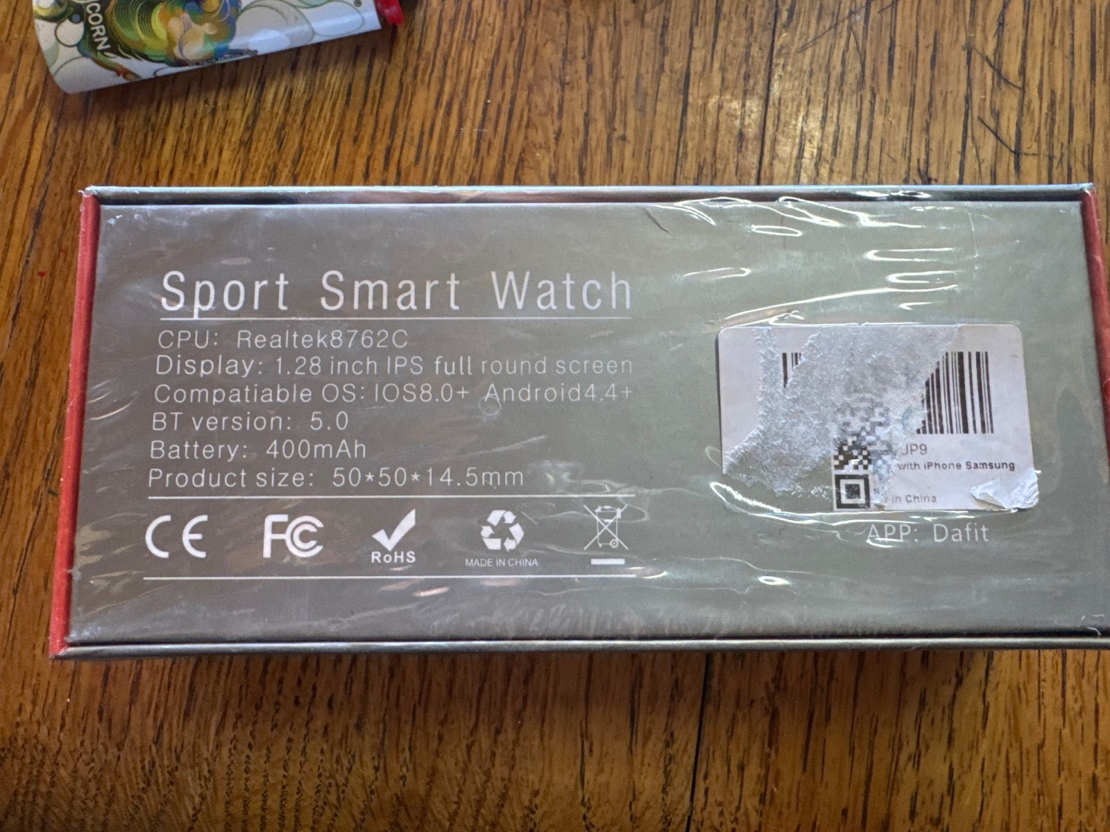 Military K22 400mAh Sport Smart Watch waterproof IP54-k22/ BLACK