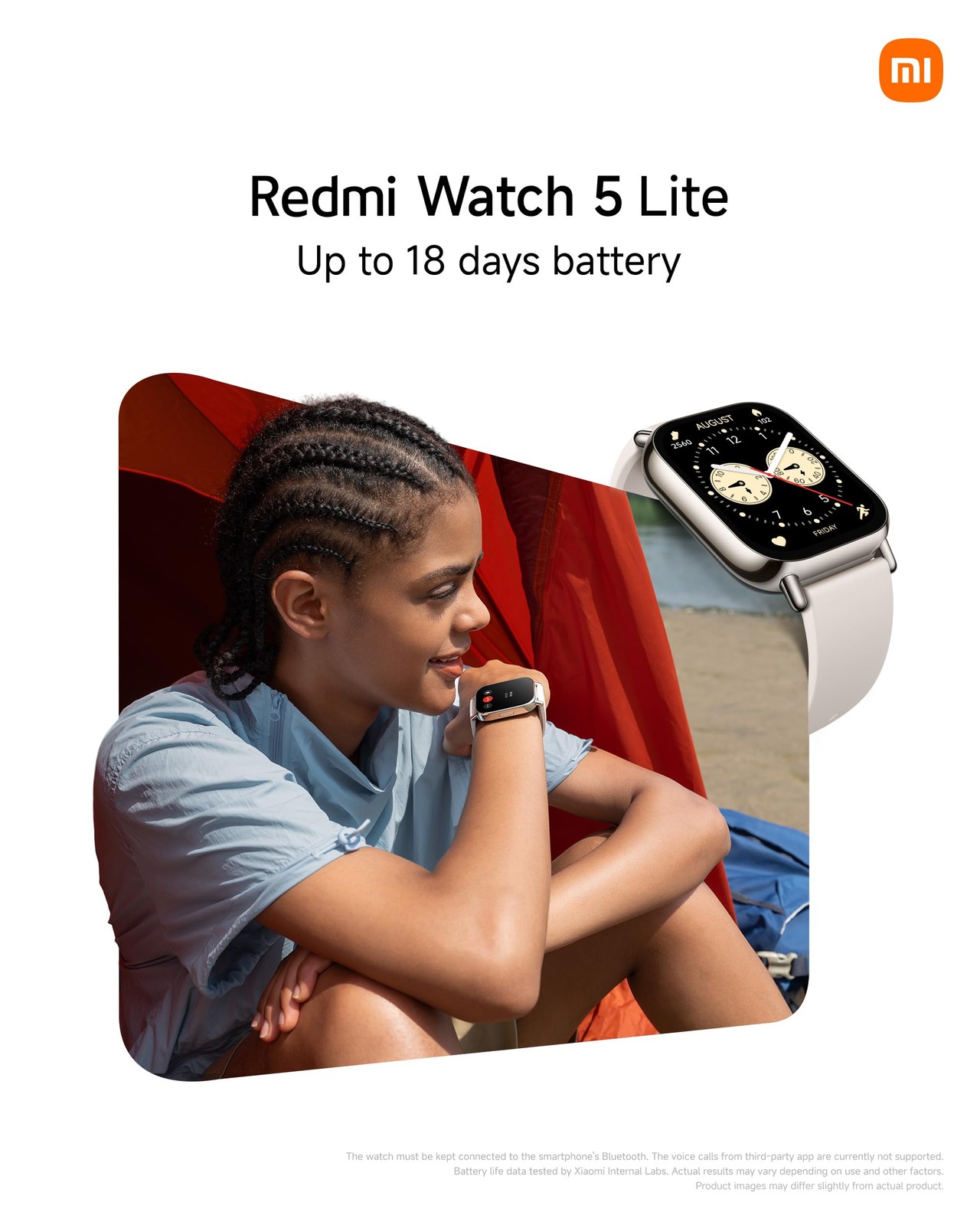 Redmi Watch 5 Lite 1.96 AMOLED Display 150 Sports Modes Bluetooth Call GPS