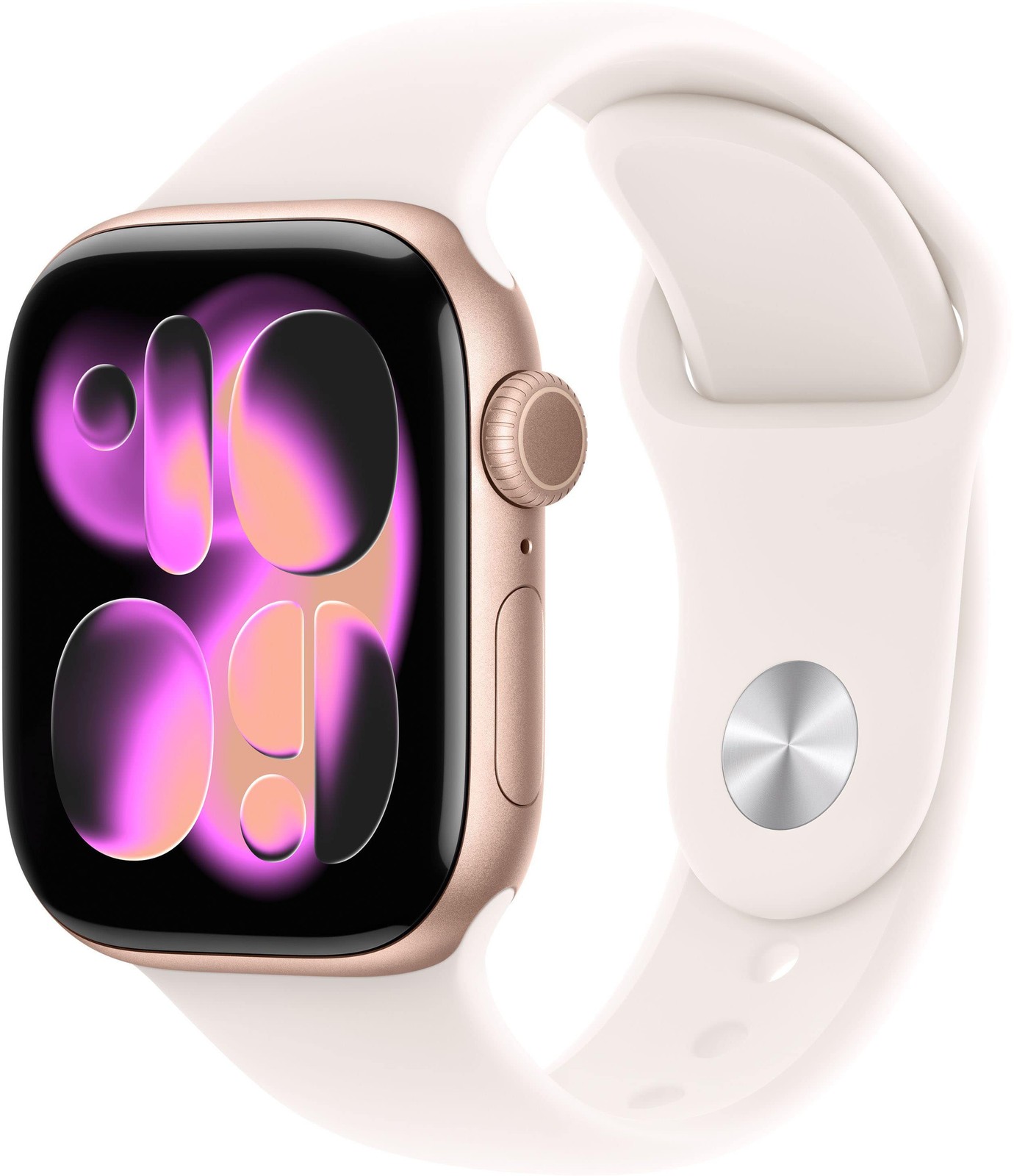 Apple Watch Gen 11 Series 11 46mm Rose Gold Aluminum – Light Blush Sport Band