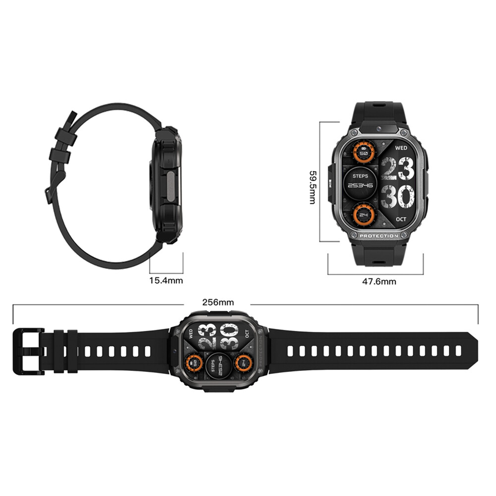 Smart Watch for Men 4G WiFi GPS Android 8.1 Unlocked Call Watch Camera 2GB+16GB