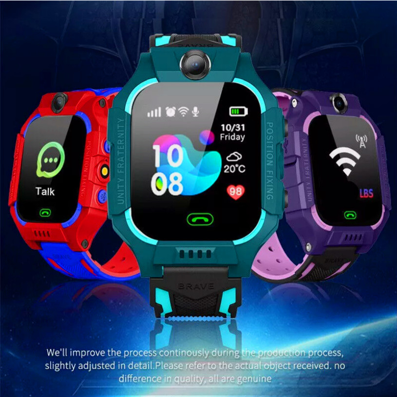 4G Kids Smart Watch Camera SOS LBS Waterproof Call Phone Watches For Boys Girls