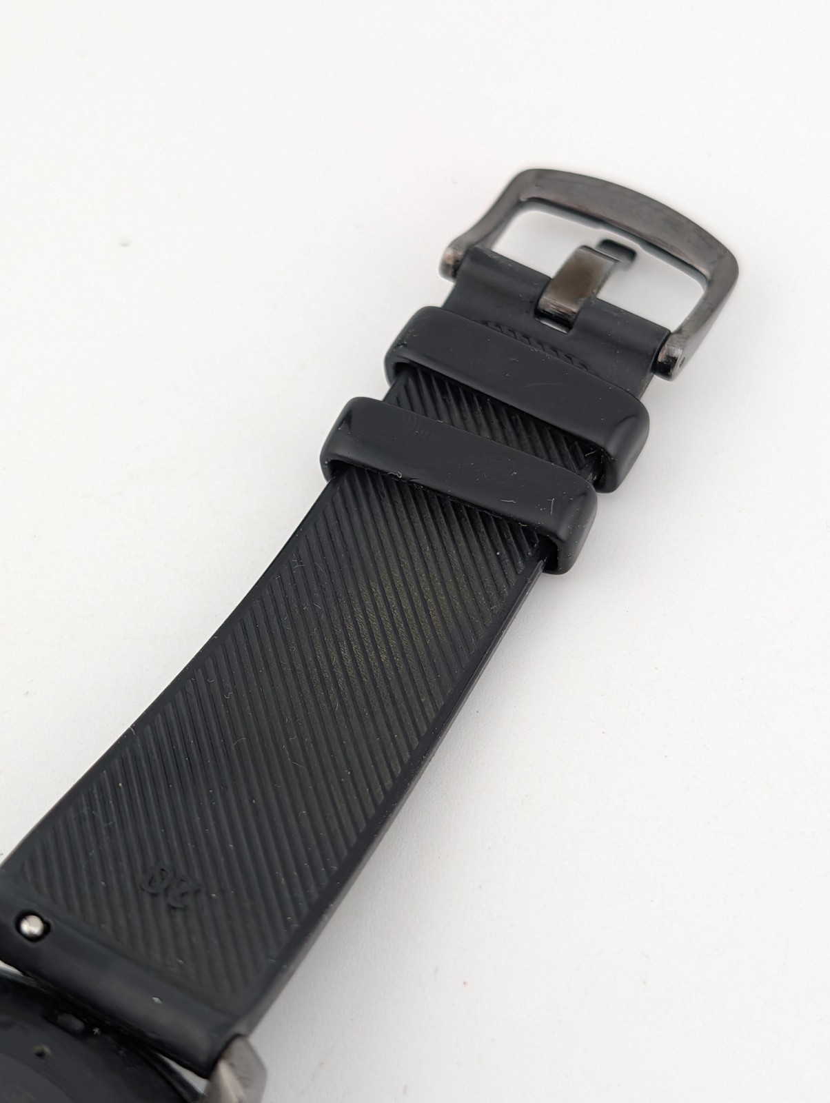 Samsung Smart Watch Gear Sport HR GPS – Black Silicone Band, Working