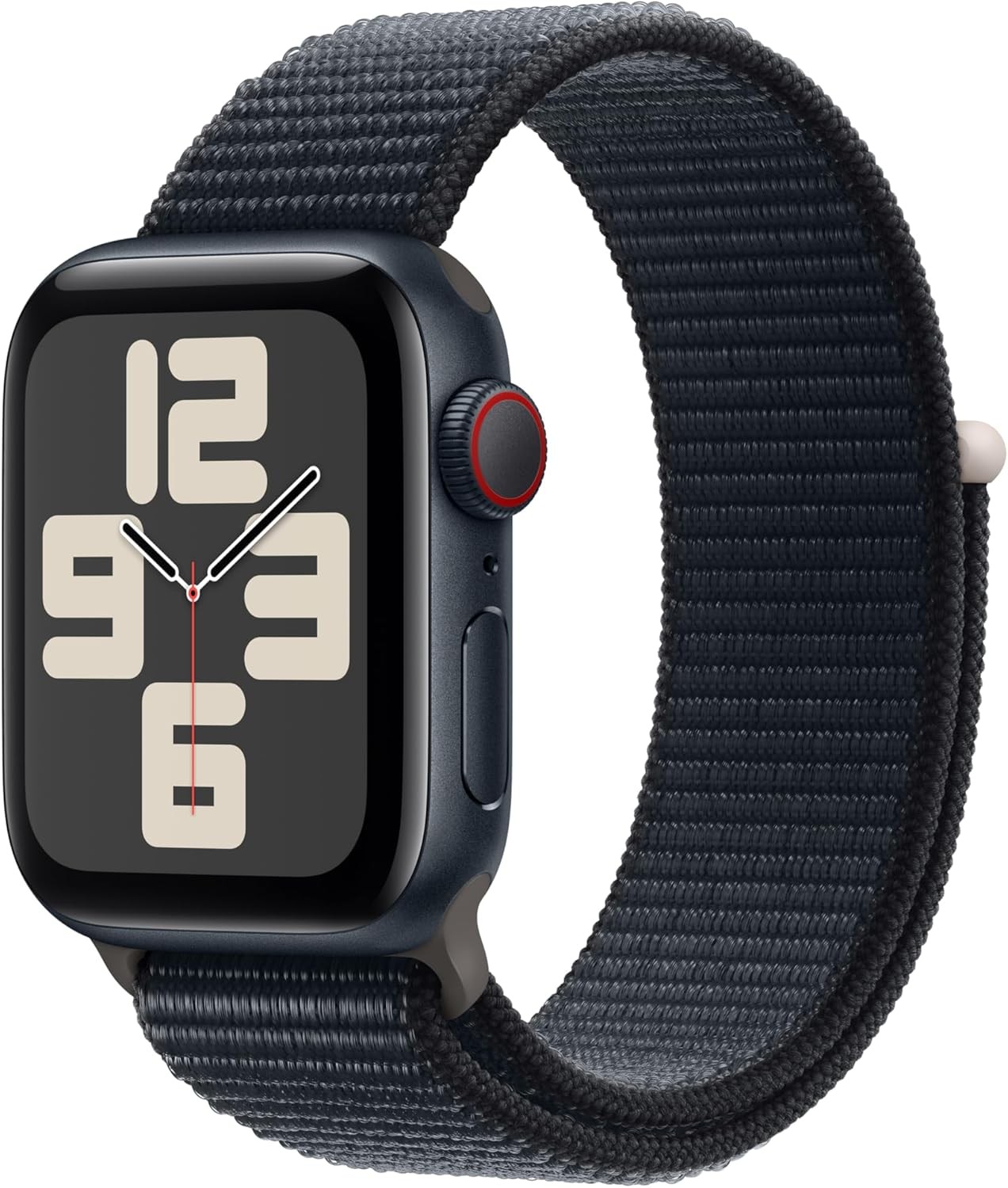 Apple Watch Series SE 2nd Gen (GPS+LTE) 40MM Midnight Aluminum Case Ink Sport