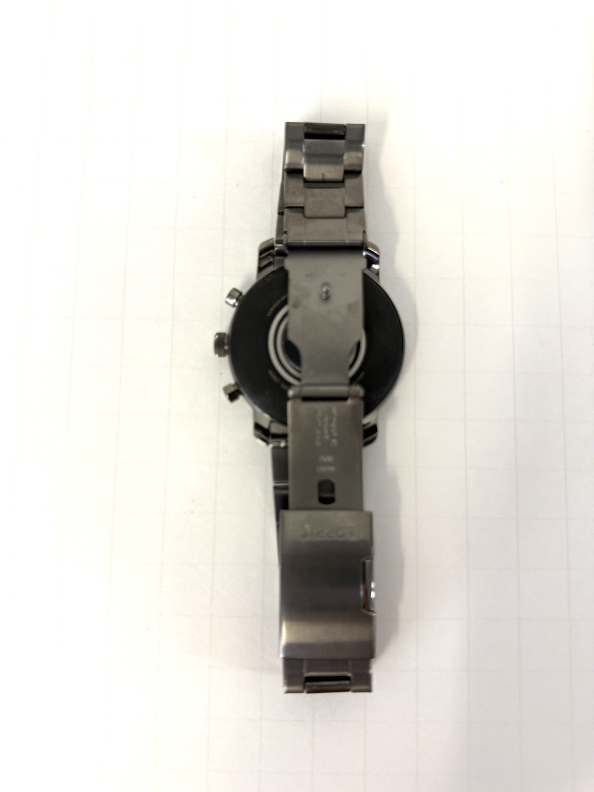 Fossil Gen 4 FTW4012 Explorist HR Smoke Stainless Steel Smartwatch