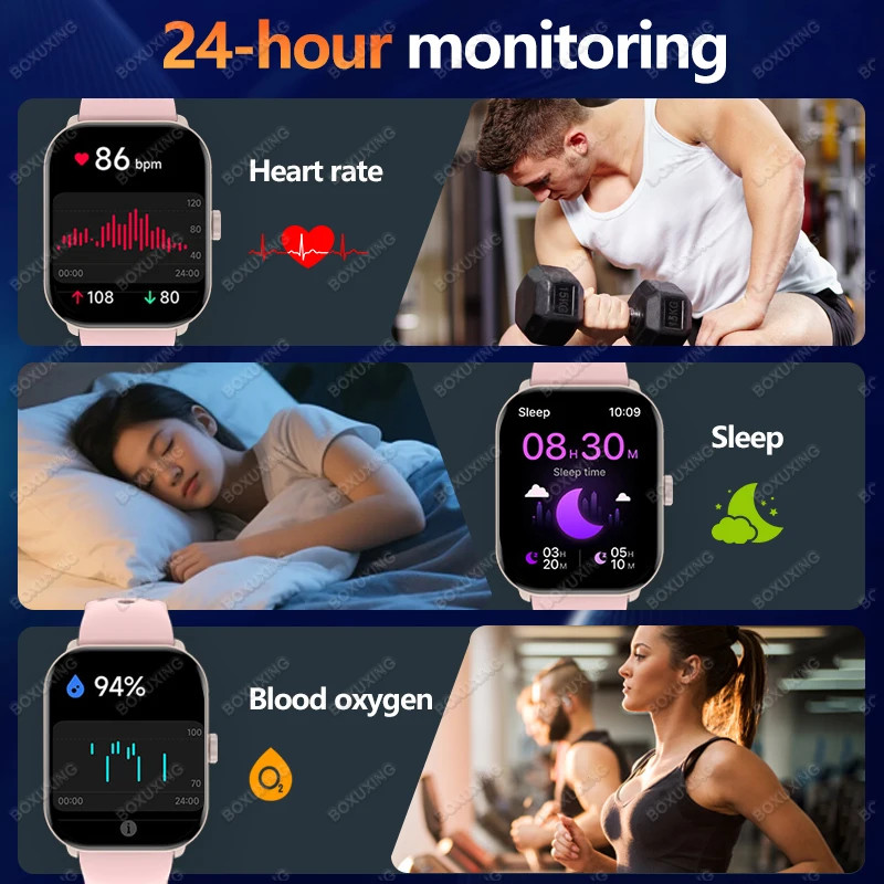 2026GPS Track Smart Watch 2.01-Inch Ultra HD AMOLED Screen IP68 Waterproof Sport