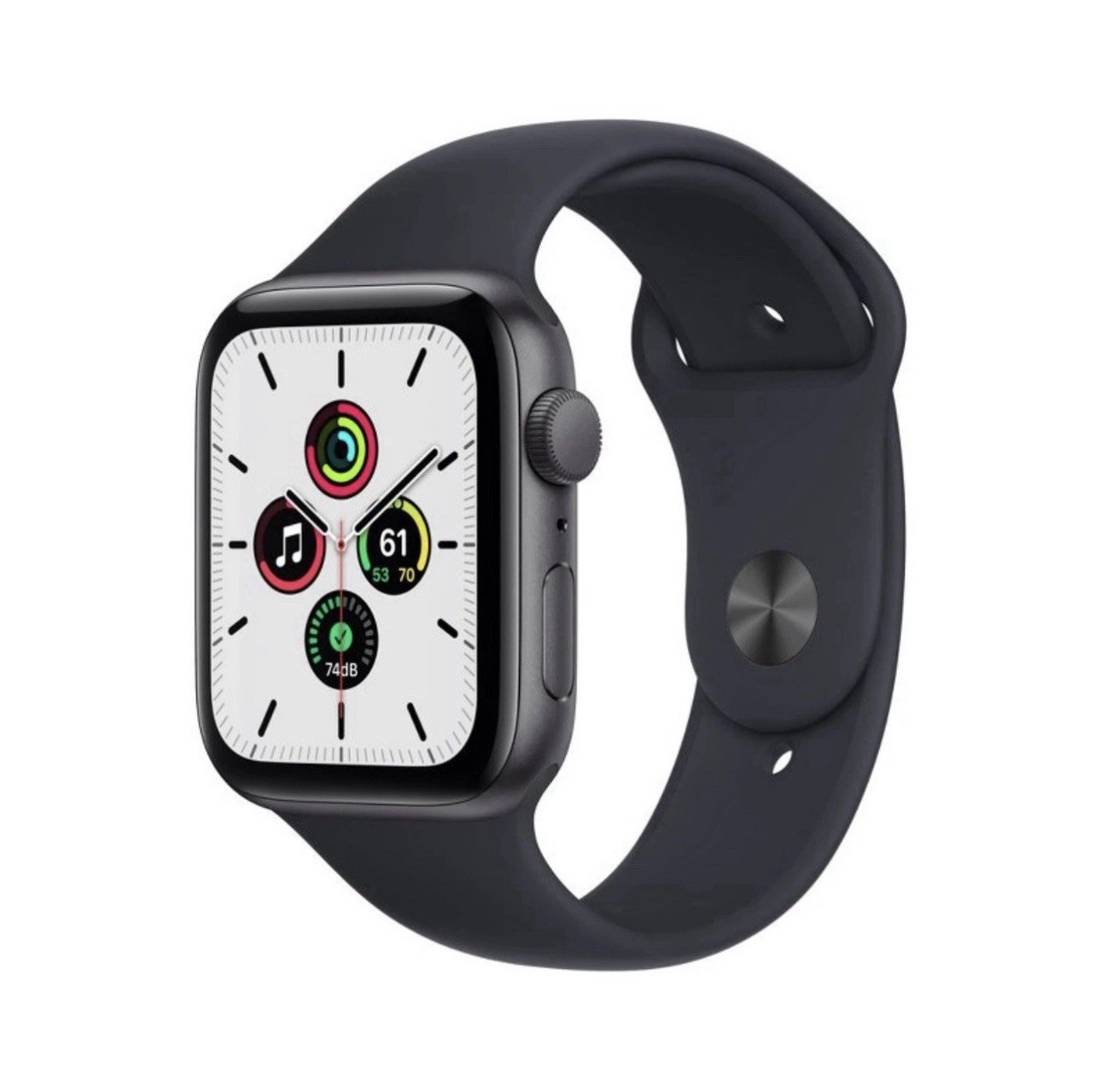 Apple Watch SE (GPS Cellular 44mm) Space Gray Aluminum/Midnight Band – MKRR3LL/A