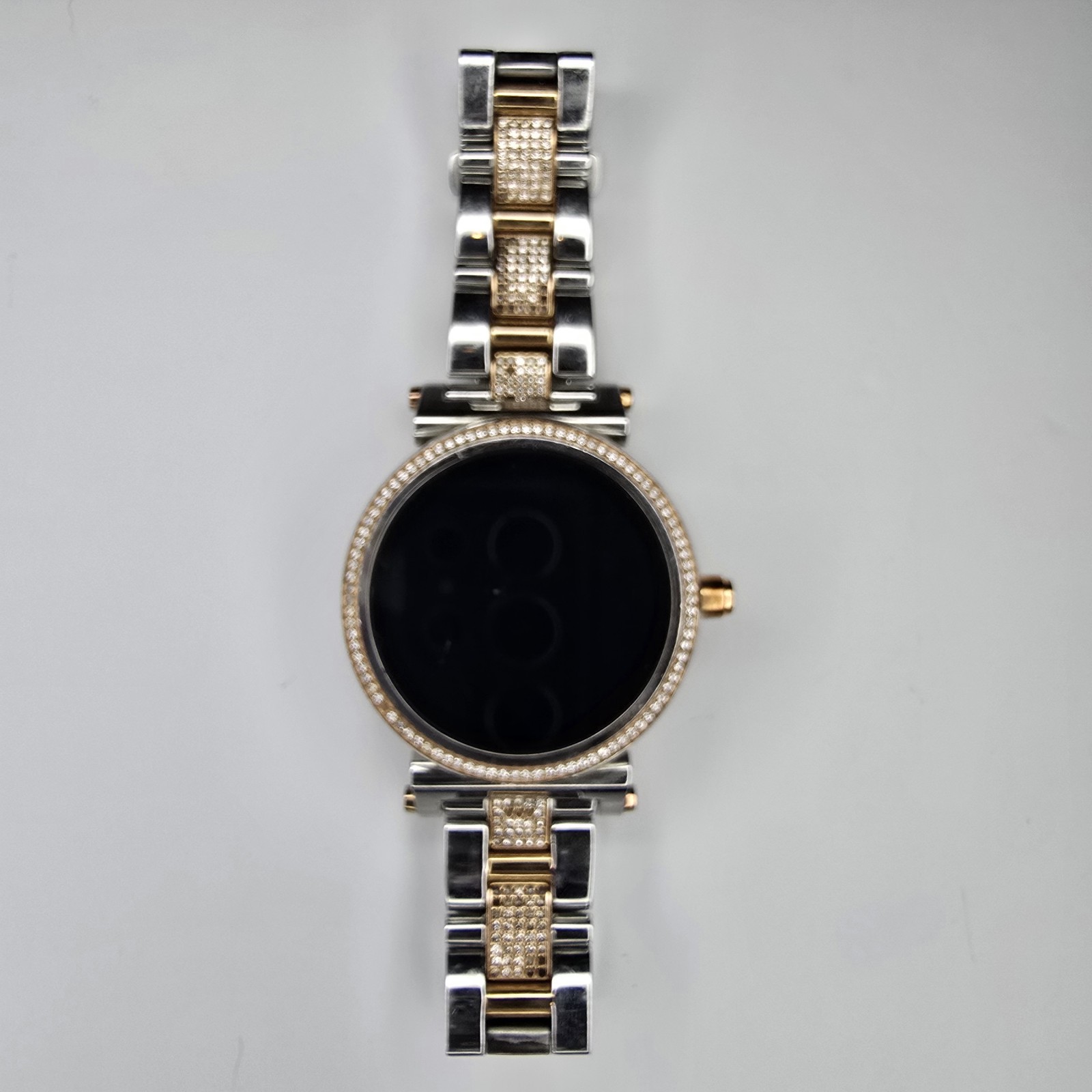 Michael Kors Access Sofie Pav Two-Tone Smartwatch Silver MKT5040 BATTERY ISSUE