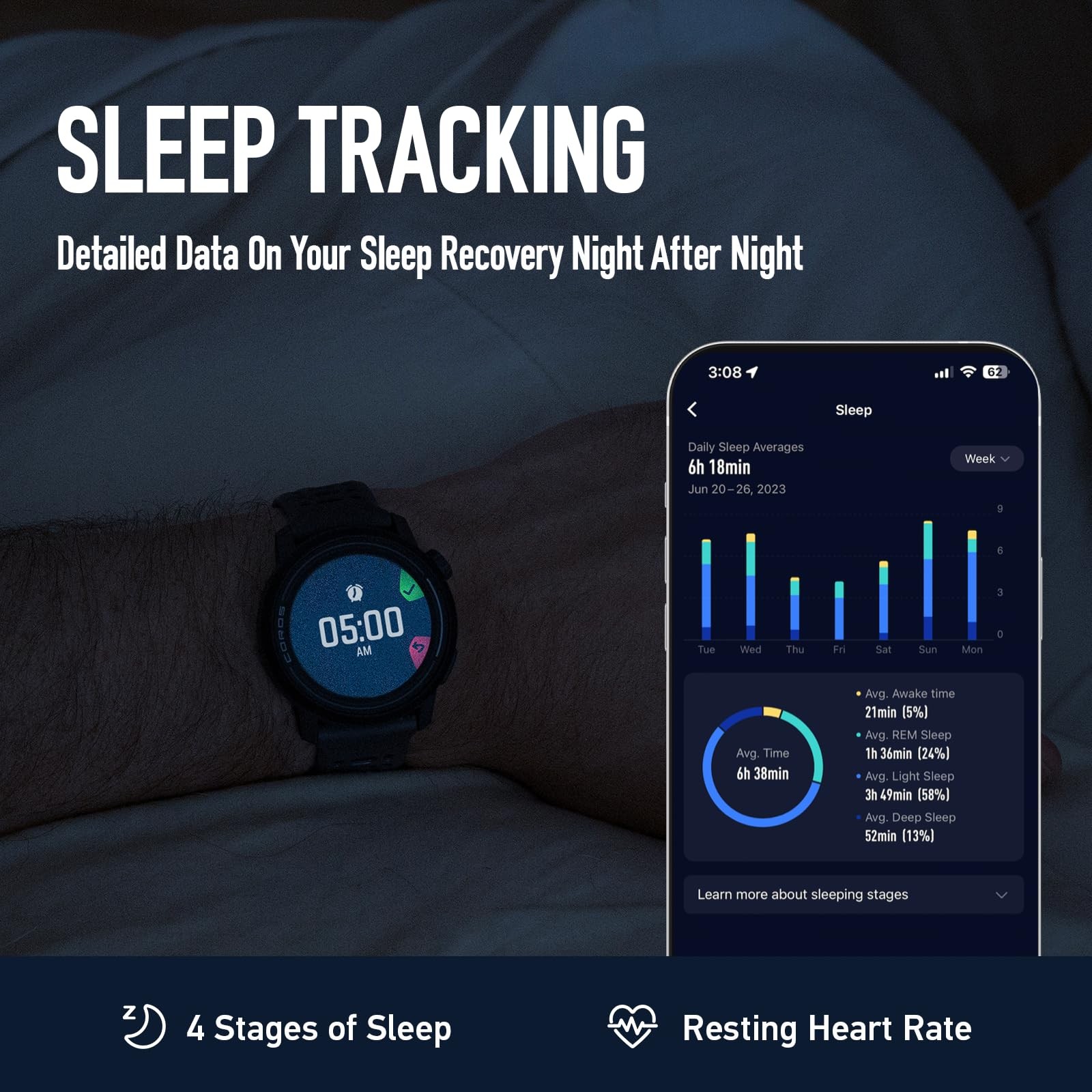 PACE 3 GPS Sport Watch – Lightweight, Comfortable Running Watch, 17-Day Batte…