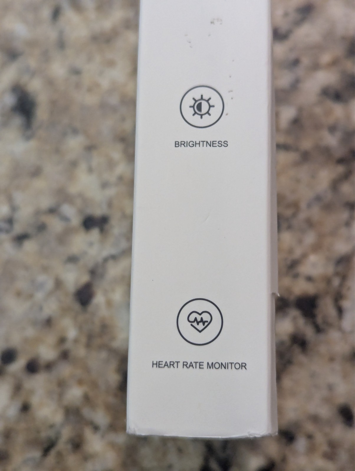 Smart Watch Messaging Sleep Monitor Heart Rate Black