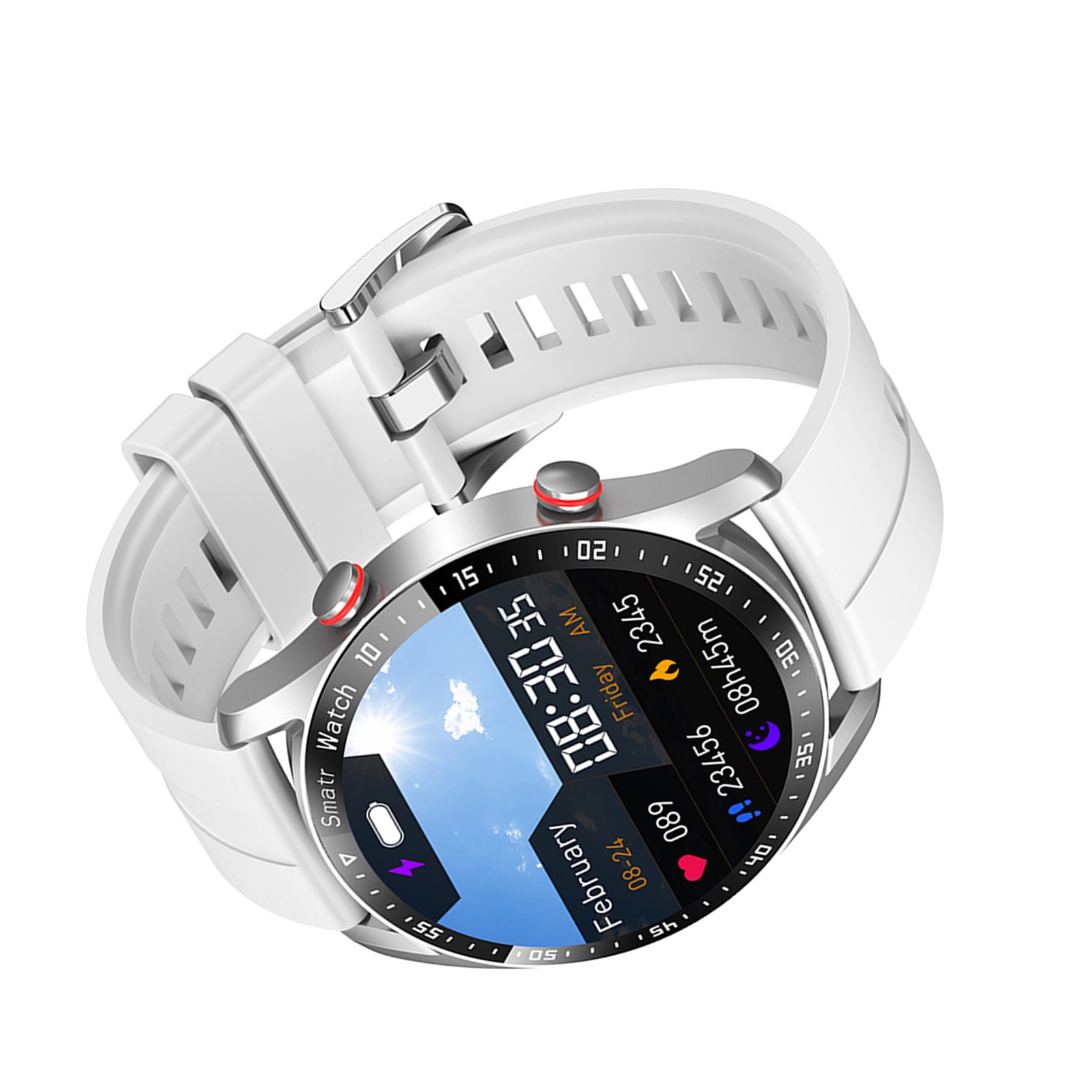 Smart Sports Watch With 1.52 Inch Screen BT Call Health Monitoring Multi-Sp UEDQ