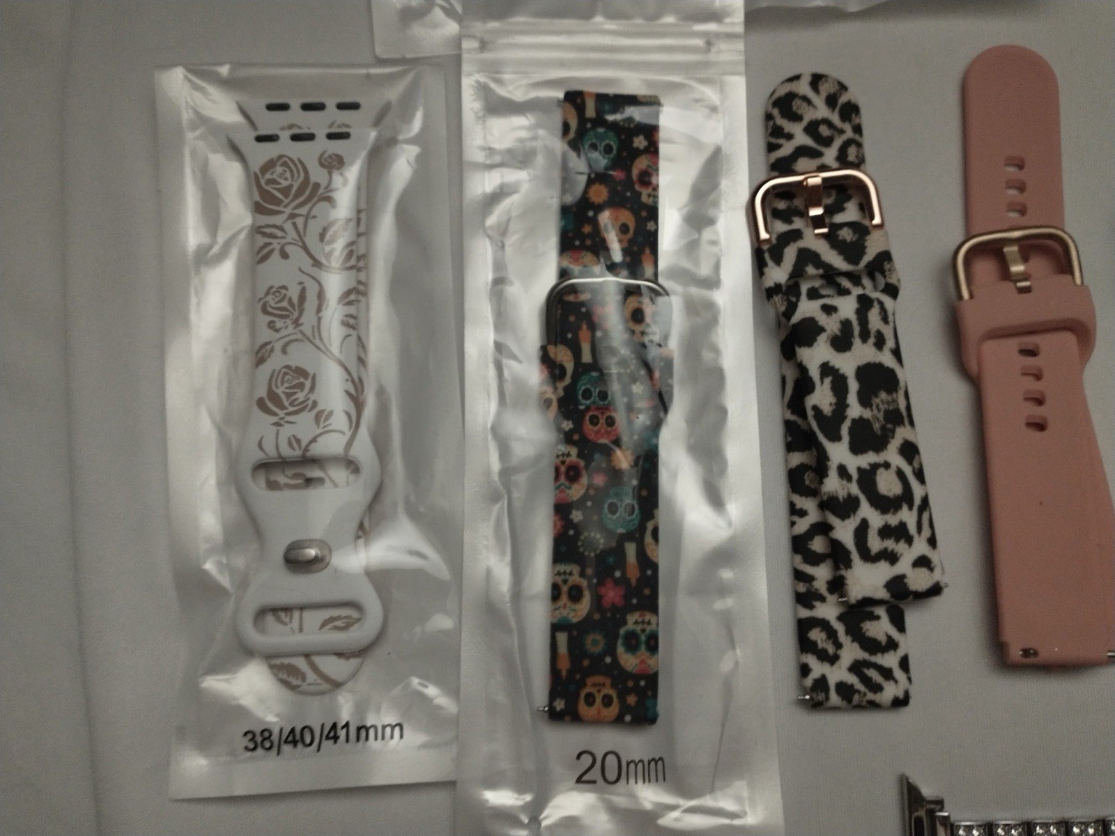 Lot Of 18 New Mixed Smartwatch Bands