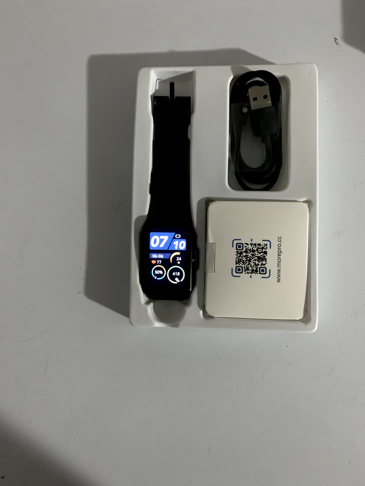 FITVII H86 Unisex pink, Fitness Tracker Touchscreen Bluetooth Android Smartwatch
