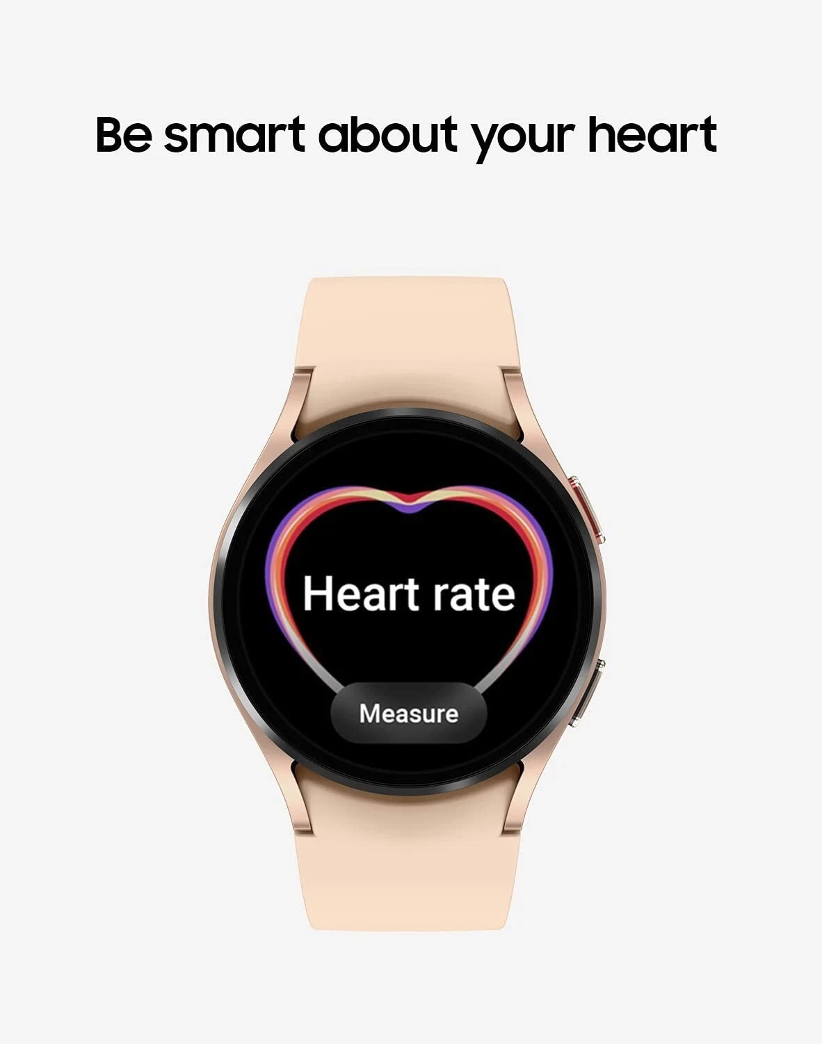 Samsung Galaxy Watch4 SM-R860 Aluminum Case with 40mm Pink Gold.