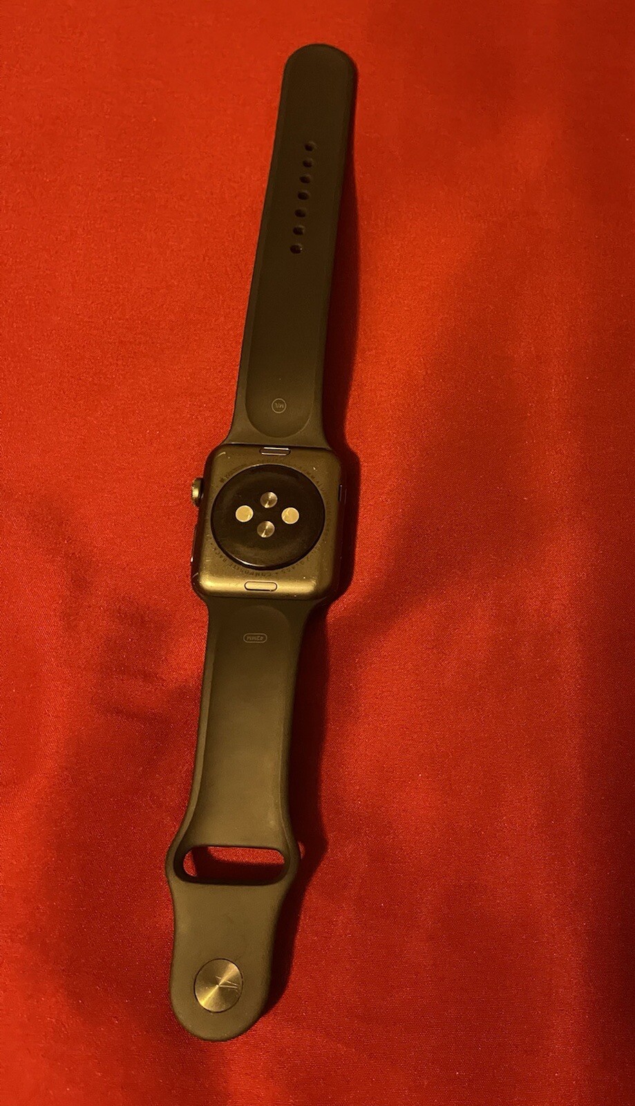 Apple MTF32LLA Watch Series 3gps 42 Mm Space Gray Aluminum With Black