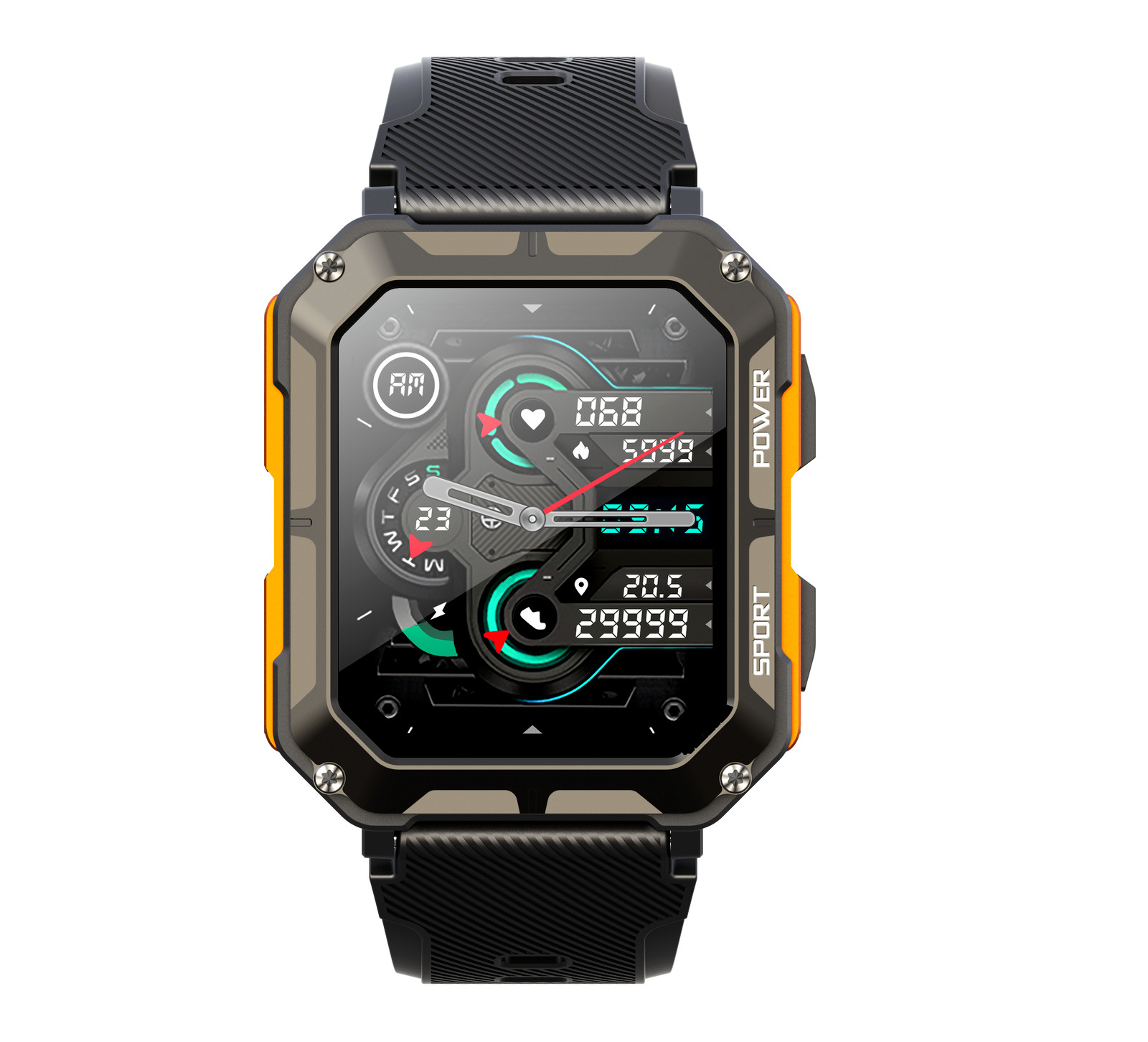 Military Smart Watch Men(Answer/Make Calls) 2024 New Fitness Tracker Wristwatch