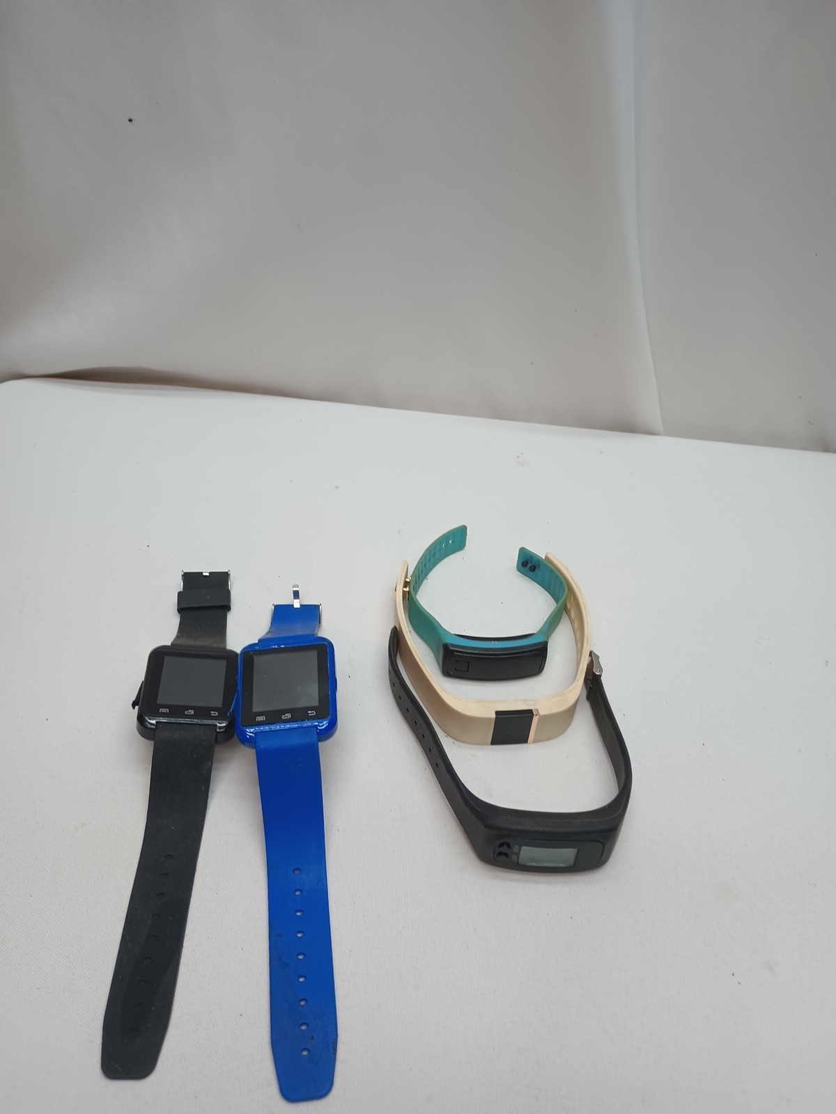 5 Smart Watches UNTESTED For Parts or Repair only No USB Cables Unbranded