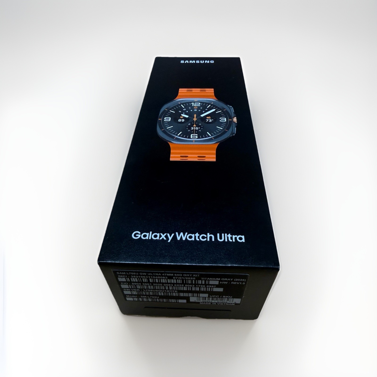 Samsung Galaxy Watch Ultra 47mm LTE Titanium Gray (2025) SM-L705U 64GB NEW