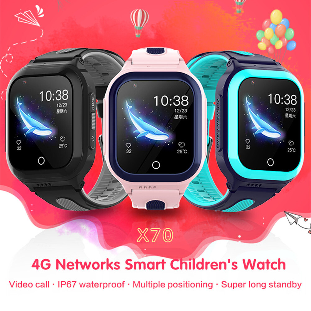 4G Smart Watch Kids Anti-Lost Phone Watch GPS Tracker SOS Video Call Camera