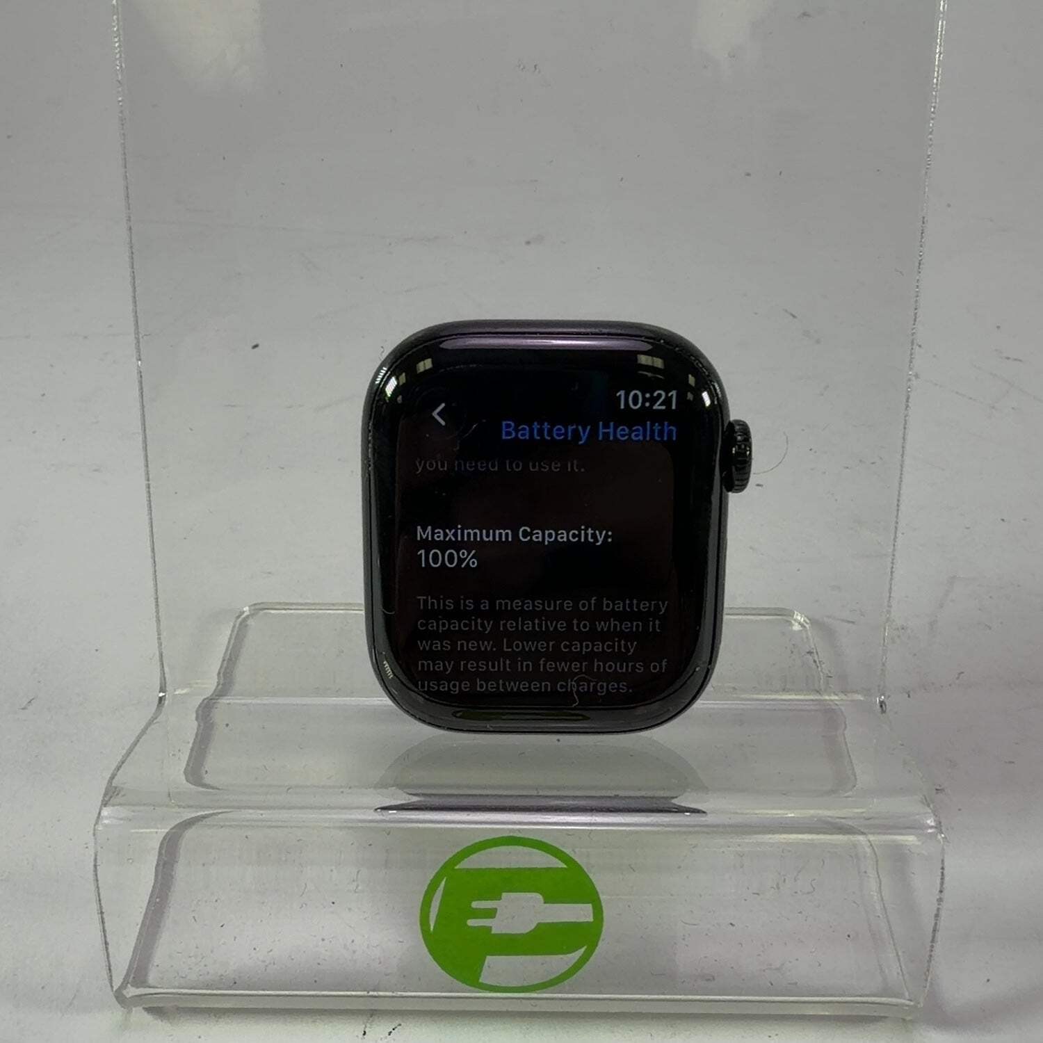 Apple Watch Series 11 42mm Jet Black Aluminum GPS Smartwatch Used Case Face Only