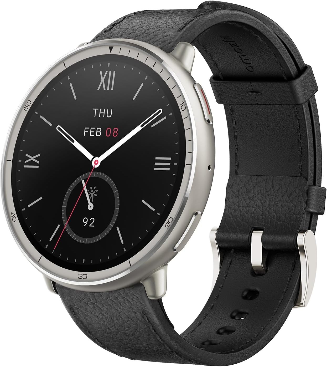 Amazfit Active 2 Premium Smart Watch (Round), 10 Day Battery, Sapphire Glass,