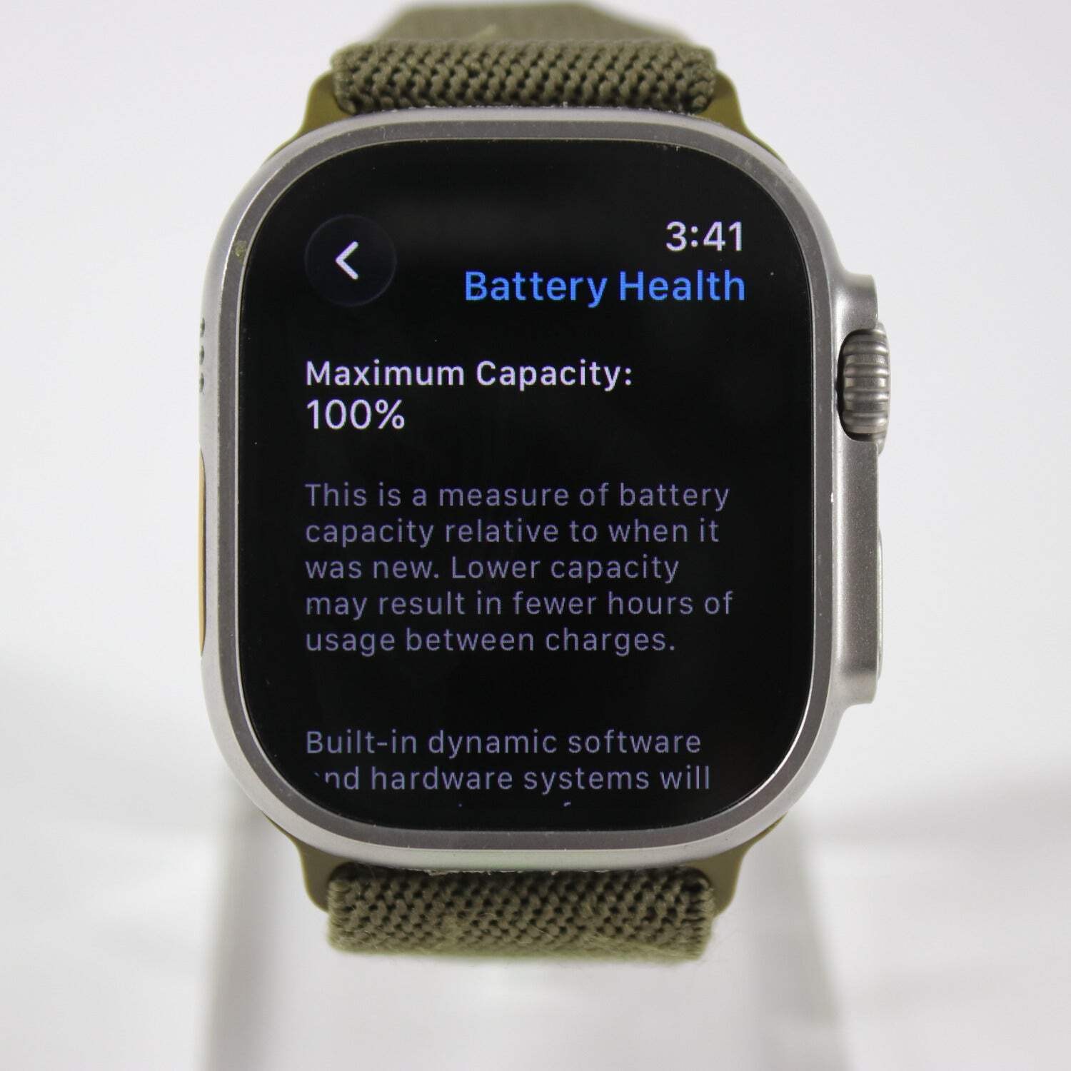 Unlocked Apple Watch Ultra 3 49MM Natural Titanium Aftermarket Band MEWH4LW/A