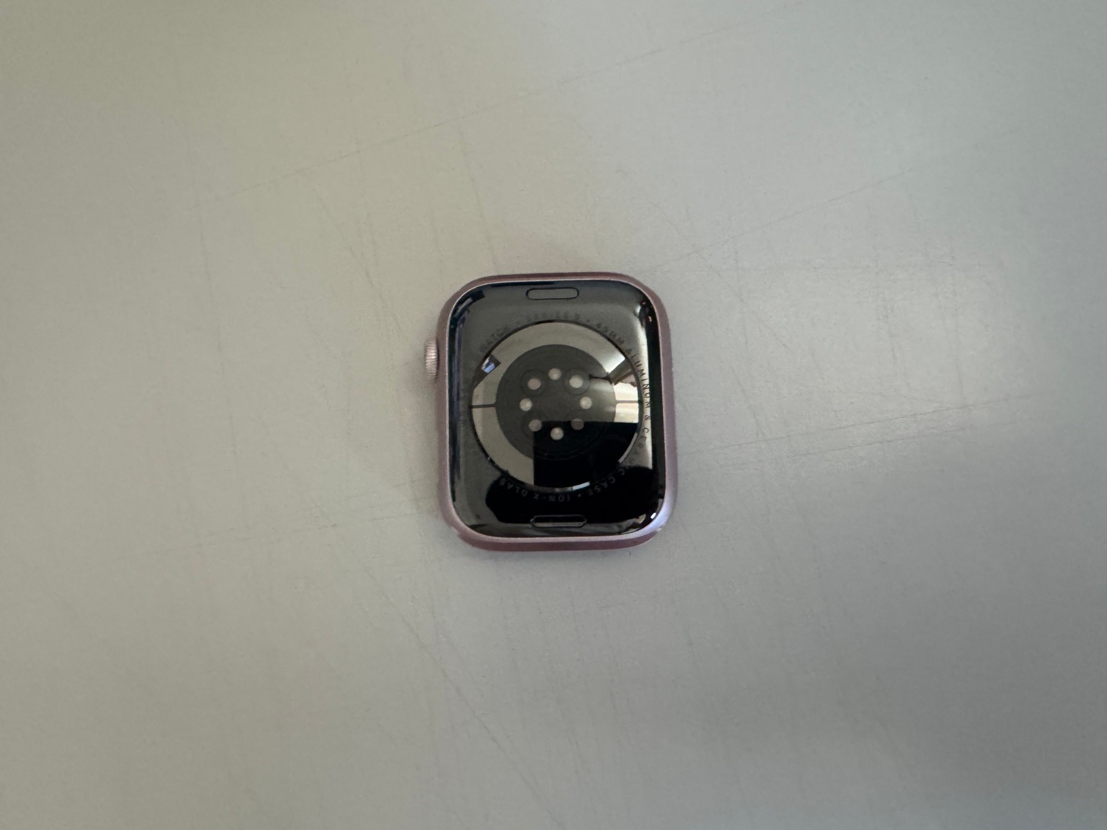 Apple Watch Series 9 (GPS) 45mm Pink Aluminum Case NO BANDS MR9H3LW/A