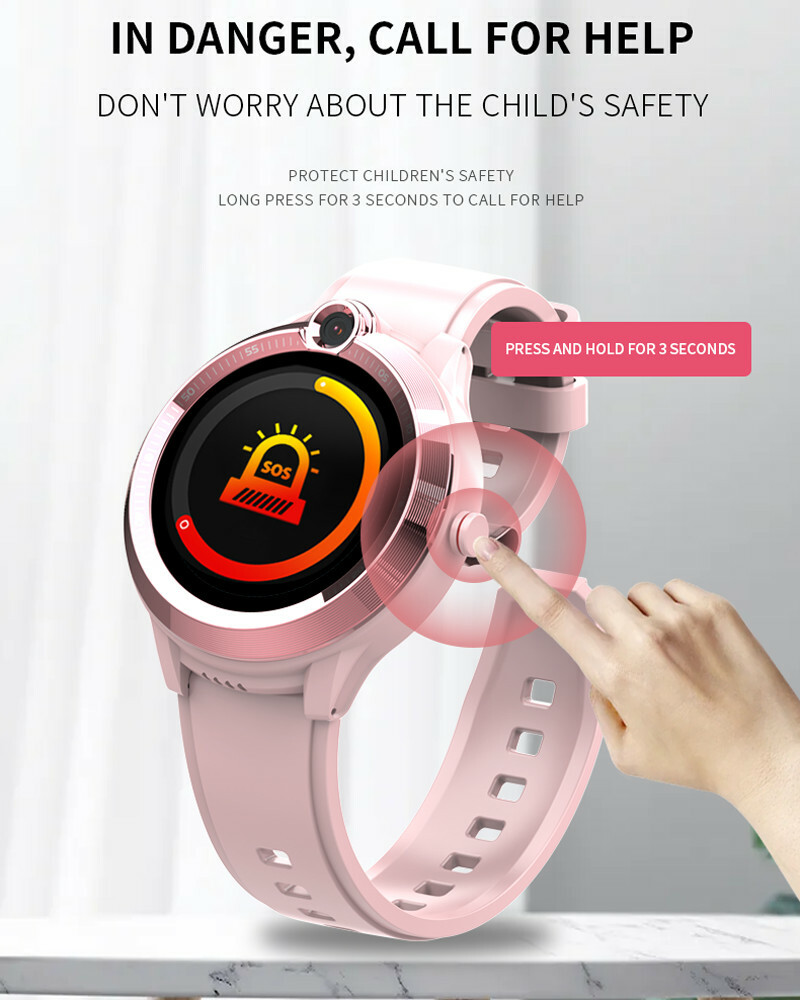 Kids Smart Watch Phone 4G Two Way Call Camera Video Call Activity Trackers