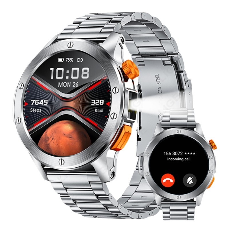 Smart Watch Men 1.39 Inch HD Call Sport Fitness Tracker Heart Rate Sleep Monitor