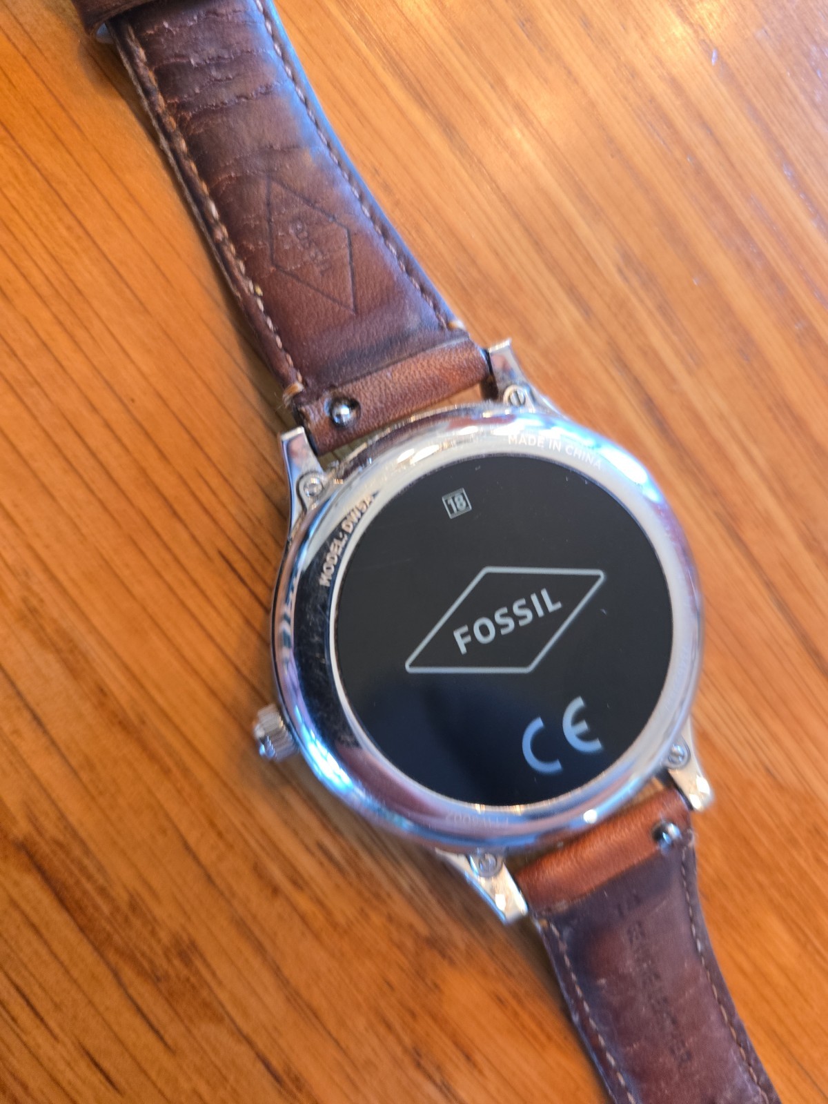 Fossil FTW6005 DW5A Smart Watch Untested