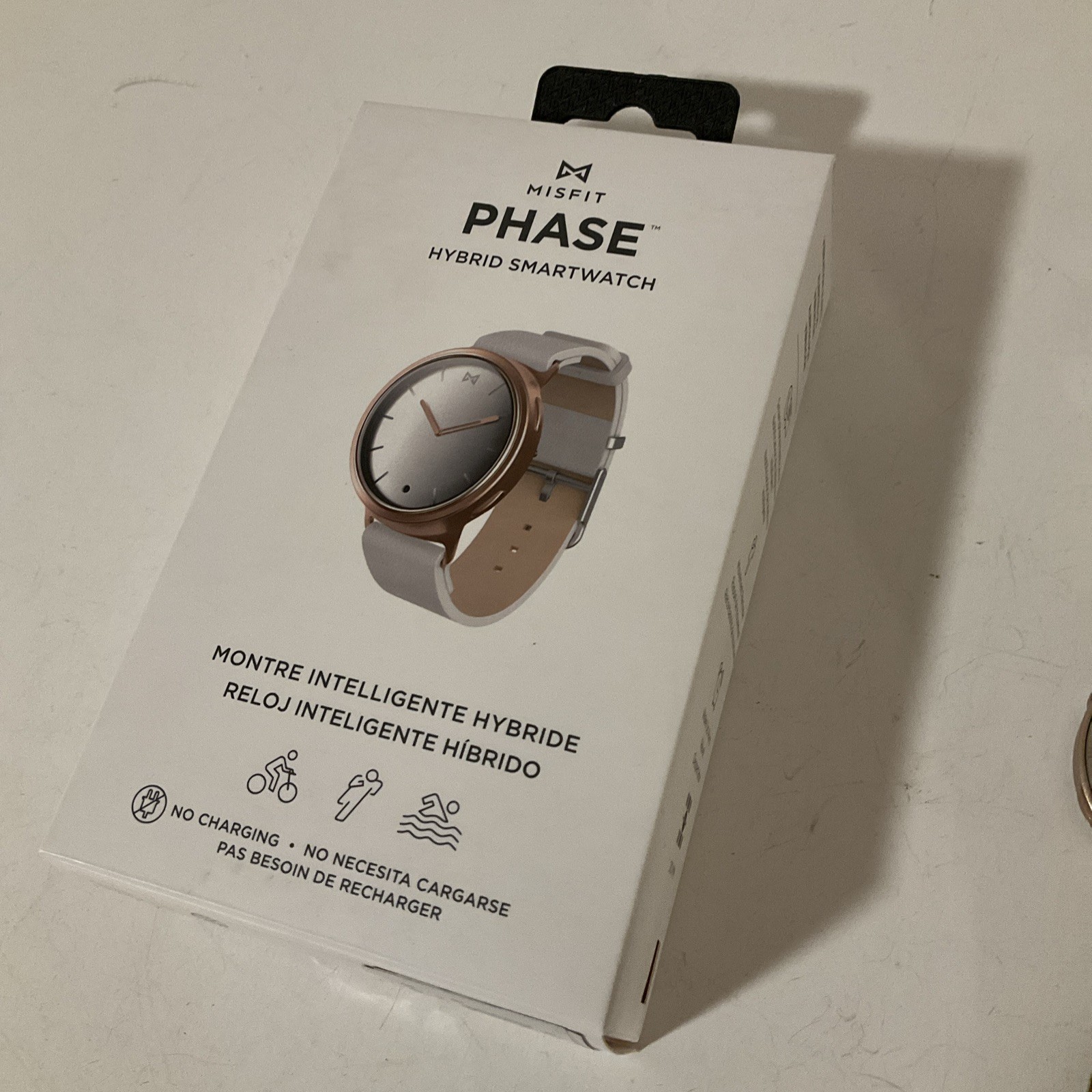 Misfit Phase Hybrid Smart Watch Rose Gold