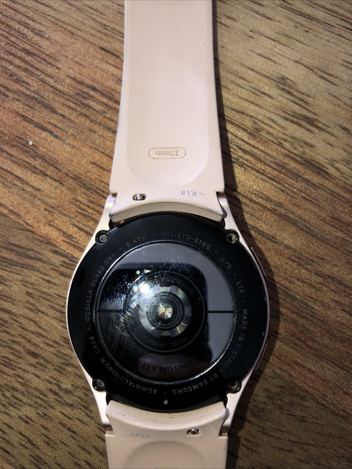 Samsung Galaxy Watch4 SM-R860 40mm Aluminum Case with Sport Band – Pink Gold