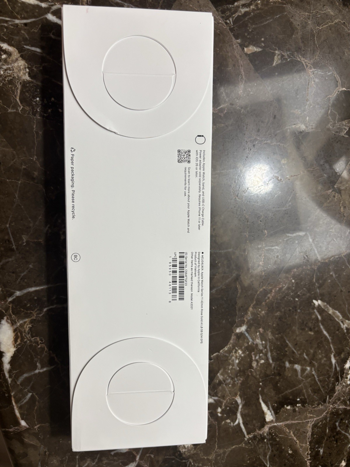 Brand New In Box Apple Watch Series 11 42 mm Rose gold
