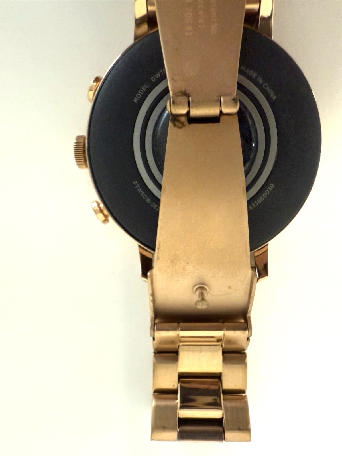 Fossil Q Venture Gen 4 Rose Gold Tone Stainless Smart Watch FTW6018