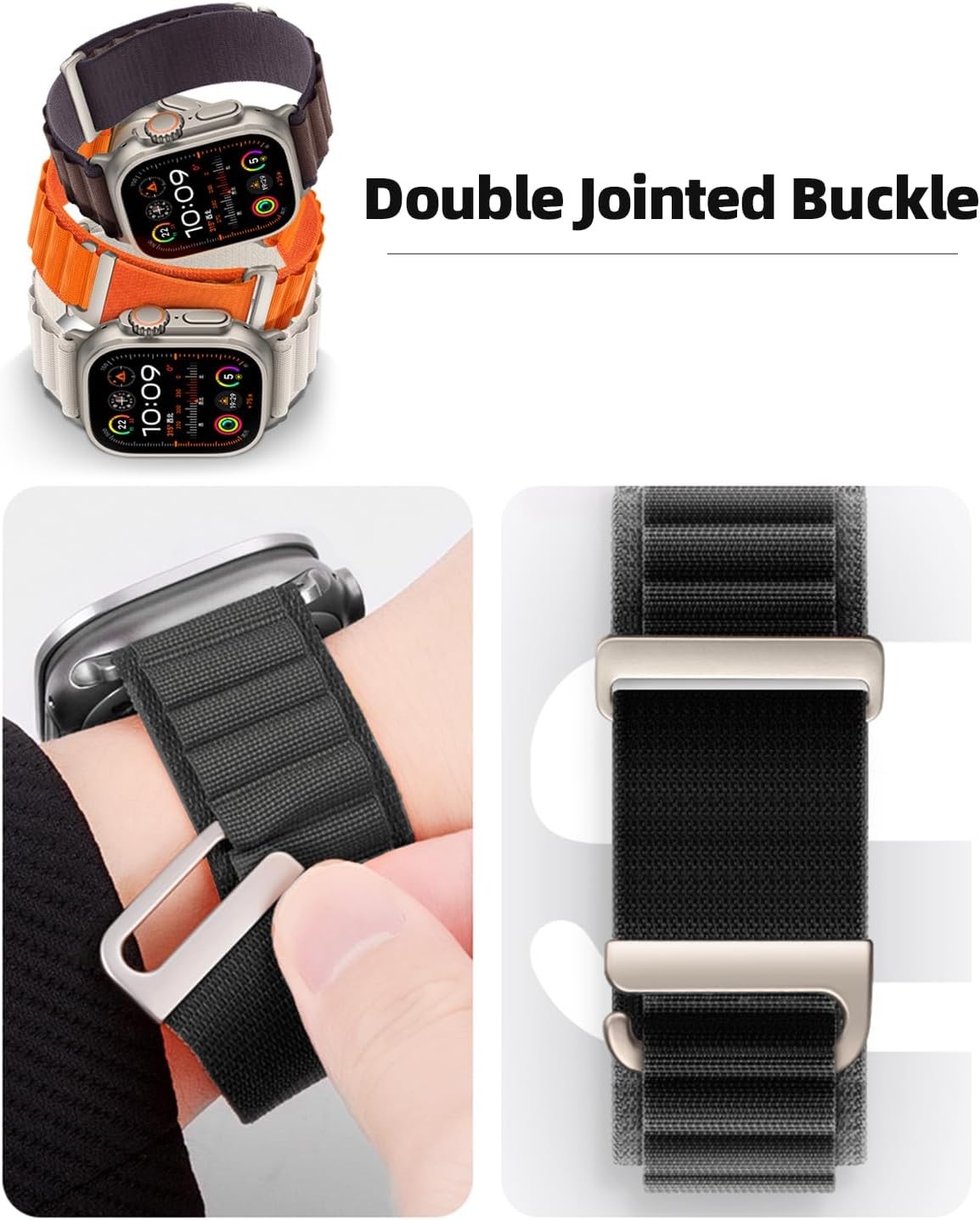 Alpine Loop Strap Compatible with Apple Watch Ultra 49mm 44mm 42mm 40mm