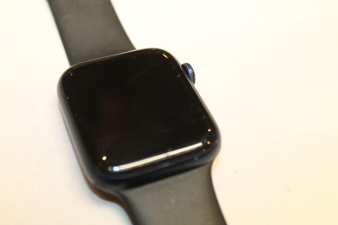 Apple Watch Series 6 44mm Midnight Blue – Black Sport Band M/L GPS + Cellular ~