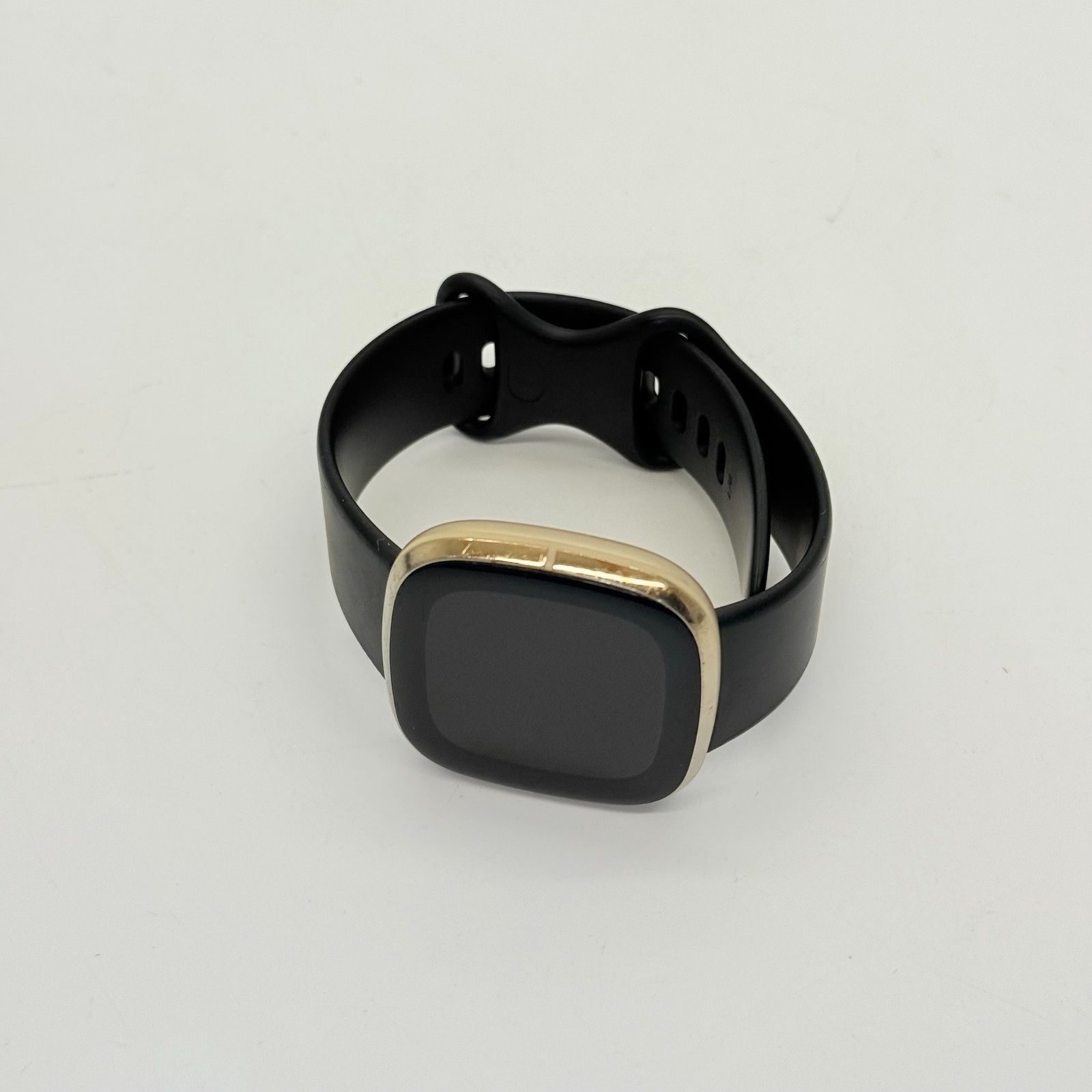 Fitbit Sense Advanced GPS Activity Tracker Smart Watch FB512 GOLD UNIT ONLY!