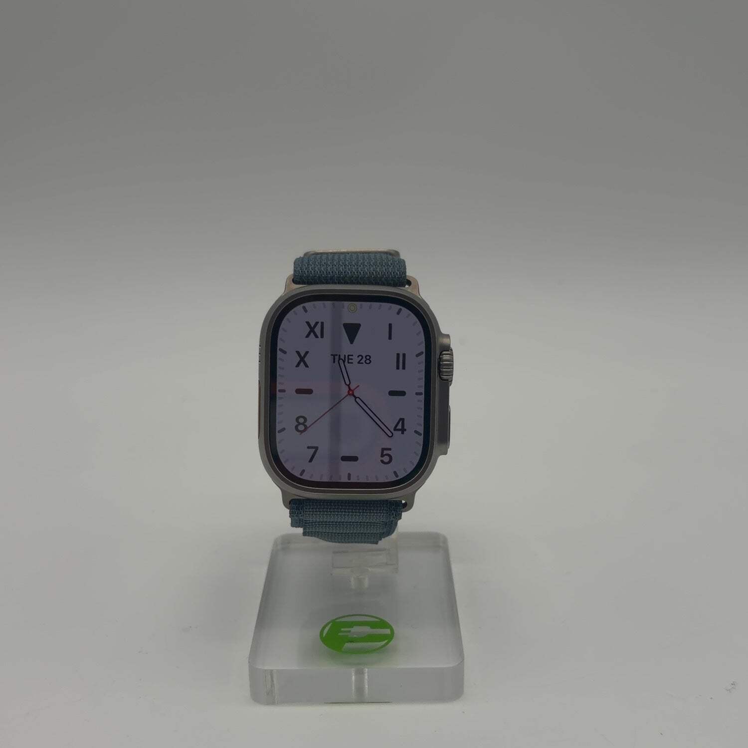 Unlocked Apple Watch Ultra 3 49MM Natural Titanium Blue Alpine Loop MEWK4LW/A