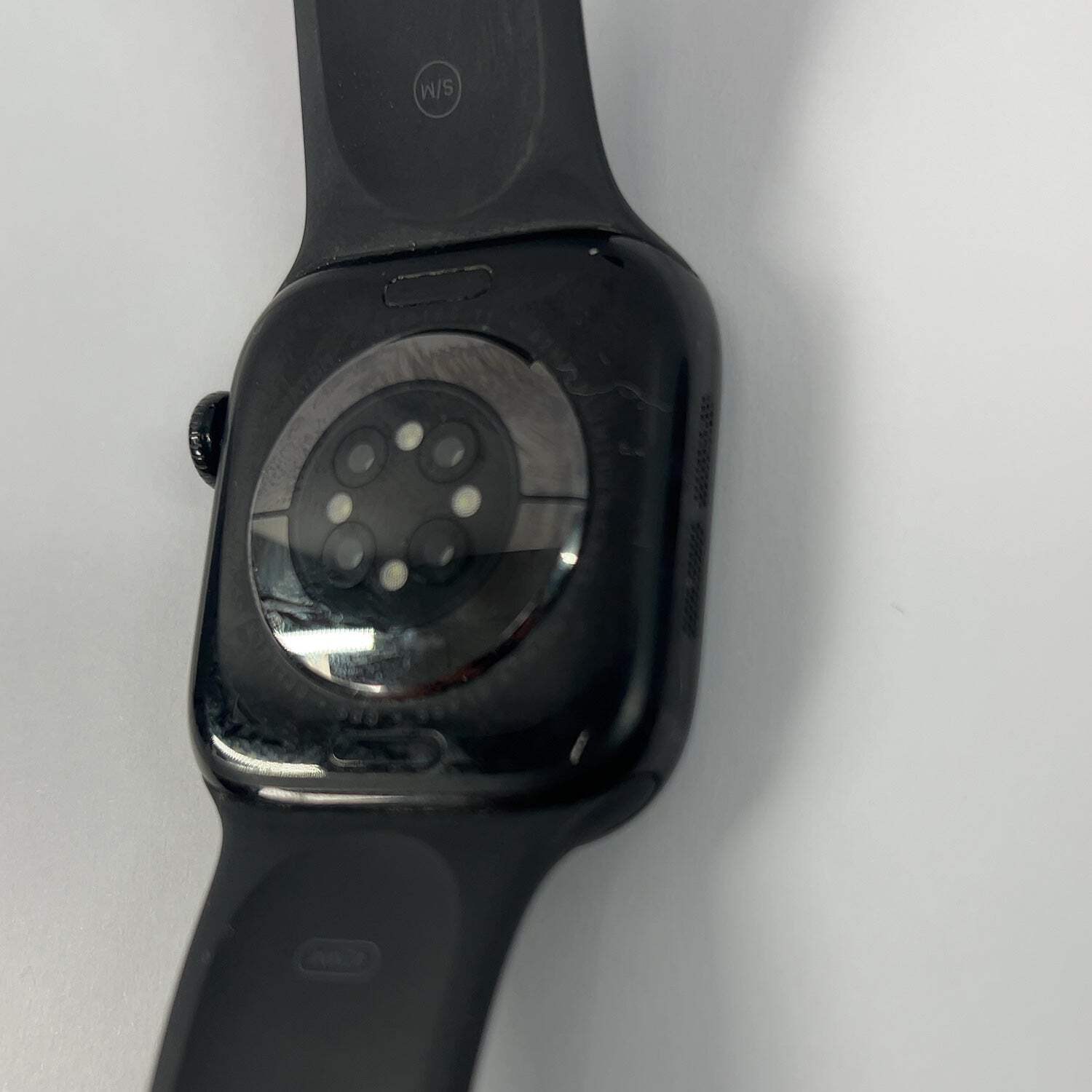 Unlocked Apple Watch Series 11 42MM Jet Black Aluminum Black Sport Band MF834LW
