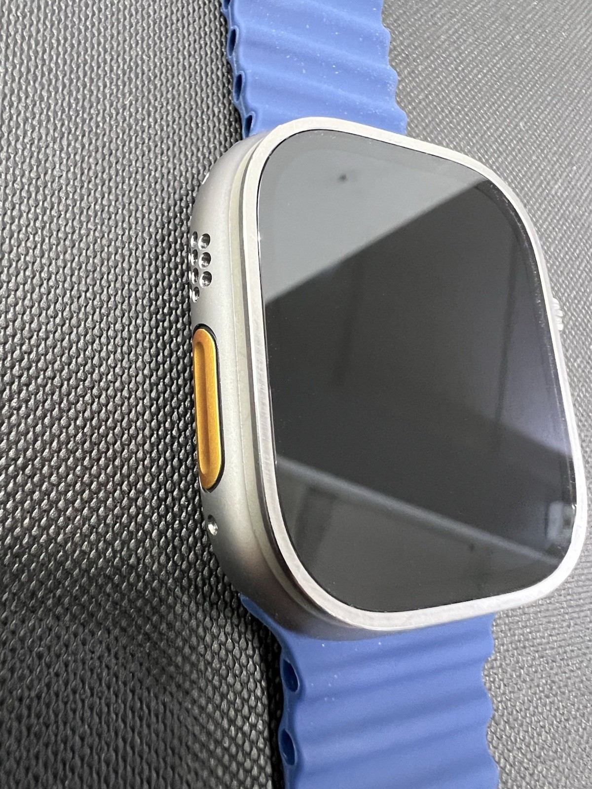 Apple Watch Ultra 49mm Titanium Case with Midnight Ocean Band EXCELLENT CONITION