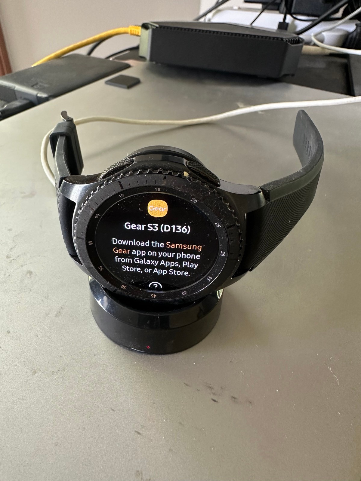 Samsung Galaxy Gear S3 Frontier Smart Watch SM R760 Bluetooth 46mm
