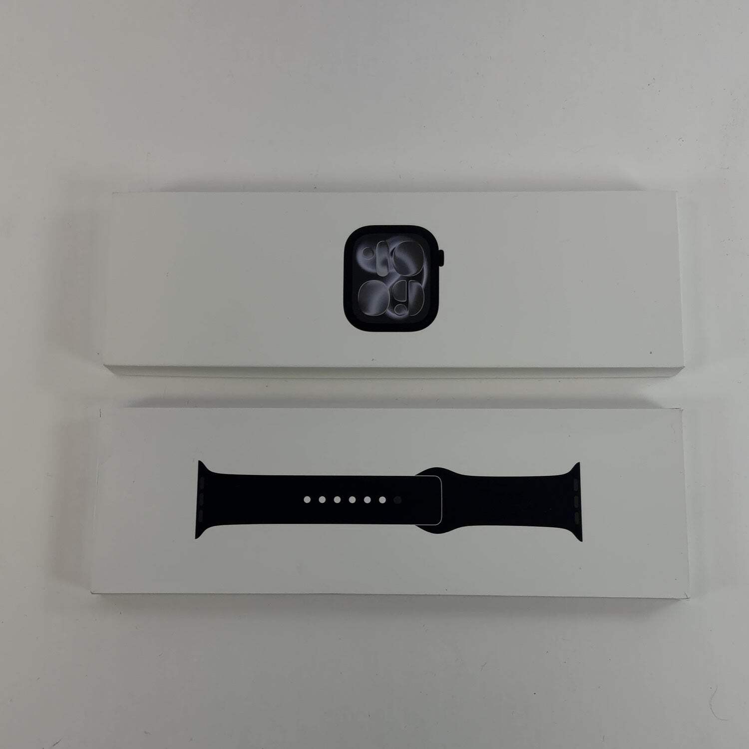 New GPS Only Apple Watch Series 11 46MM Jet Black Aluminum Black Sport Band