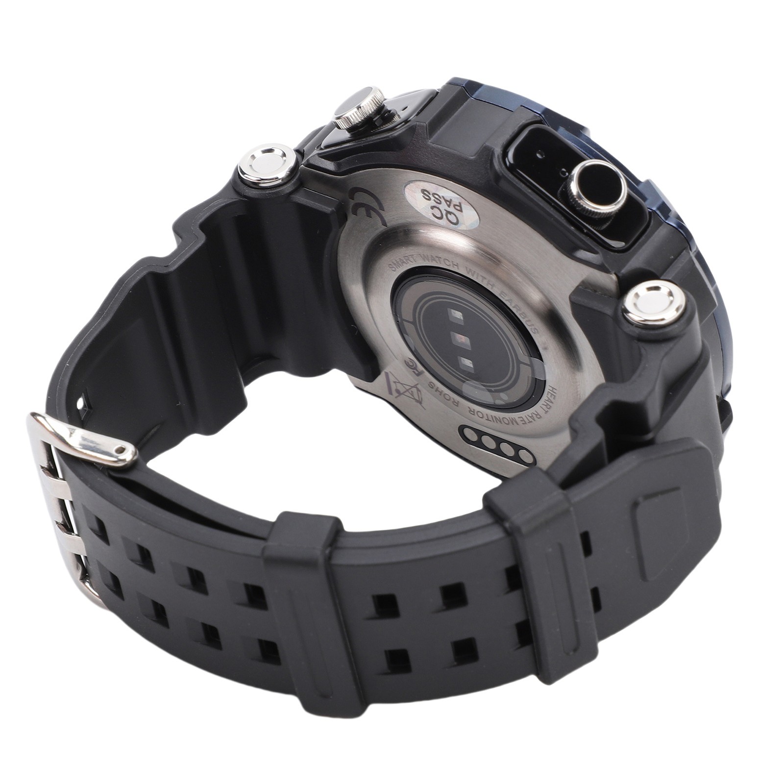 2 In 1 Smart Watch With Wireless Stereo Earbuds 1.52 Inch Screen NFC Fitnes XHCU