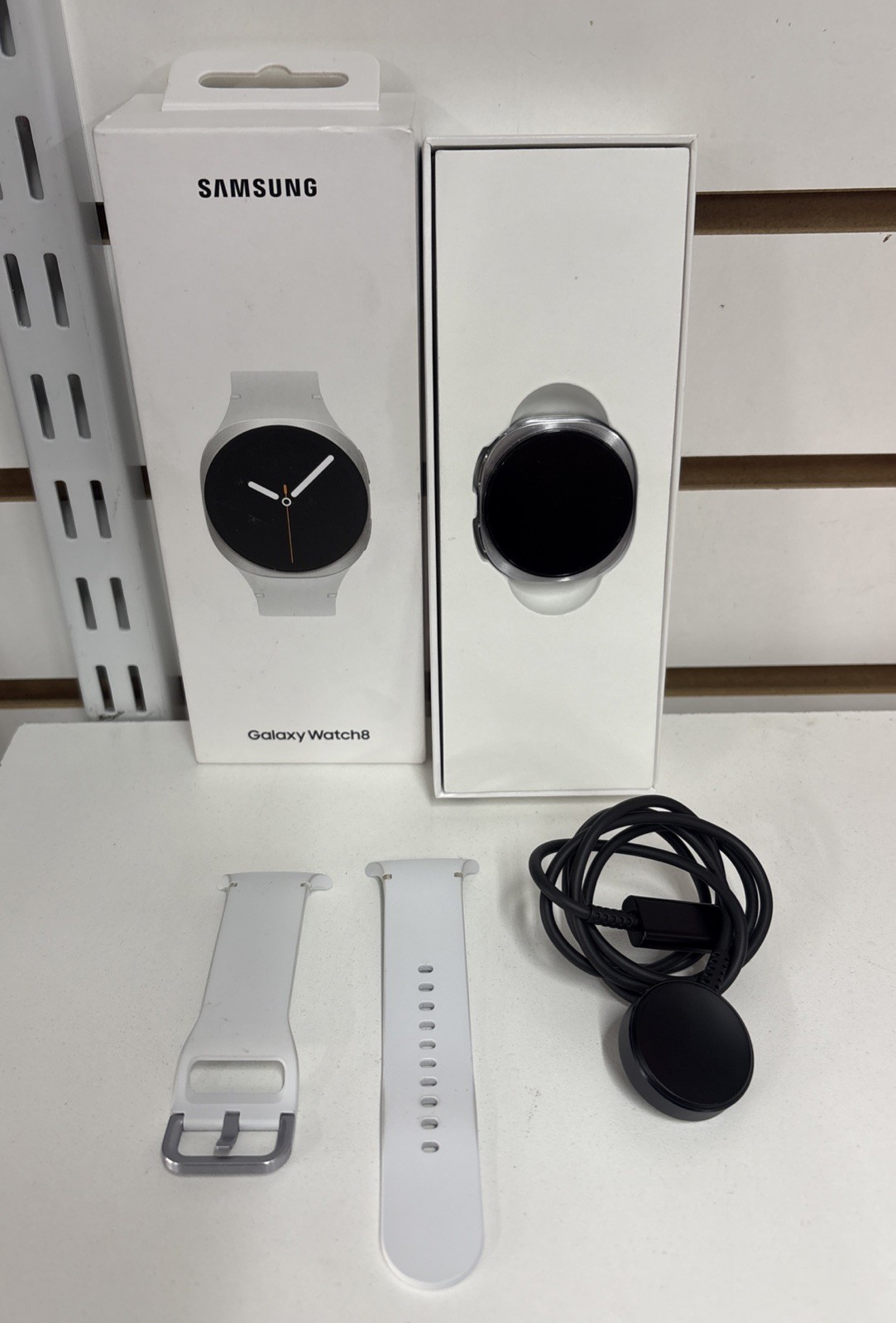 samsung galaxy watch 8 40mm-White Band