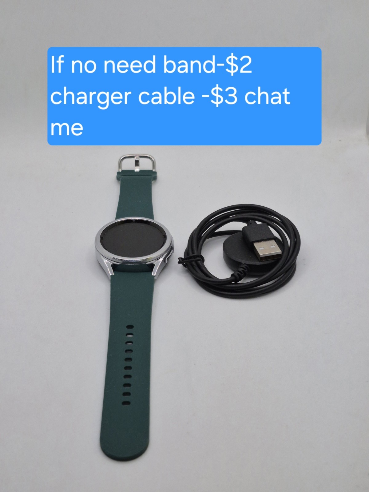 Samsung Galaxy Watch6 Classic 43mm Smartwatch SM-R950 BT Silver #1